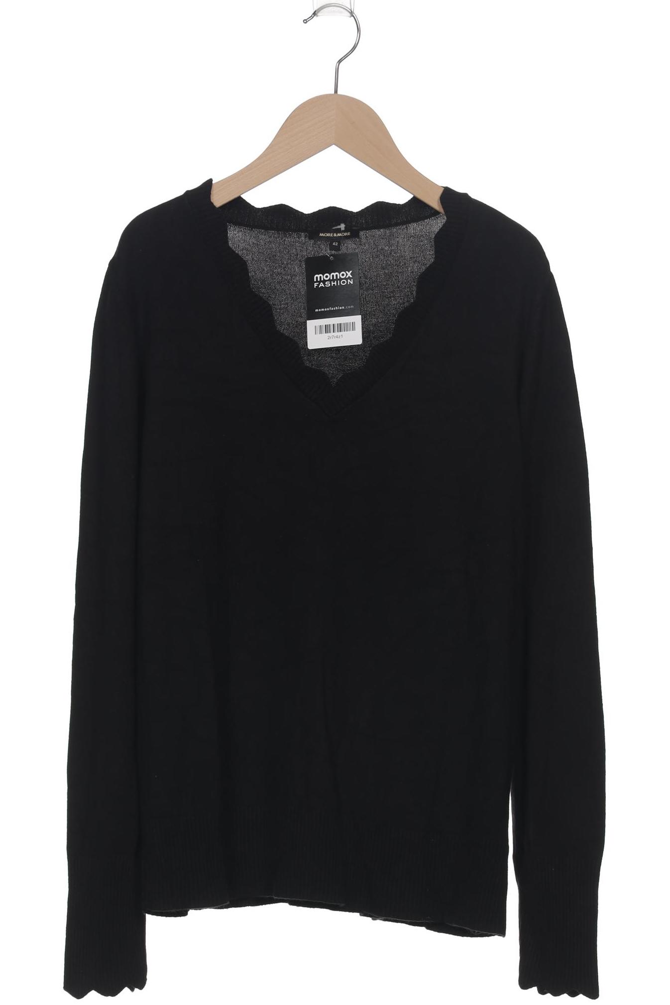 

More & More Damen Pullover, schwarz, Gr. 42