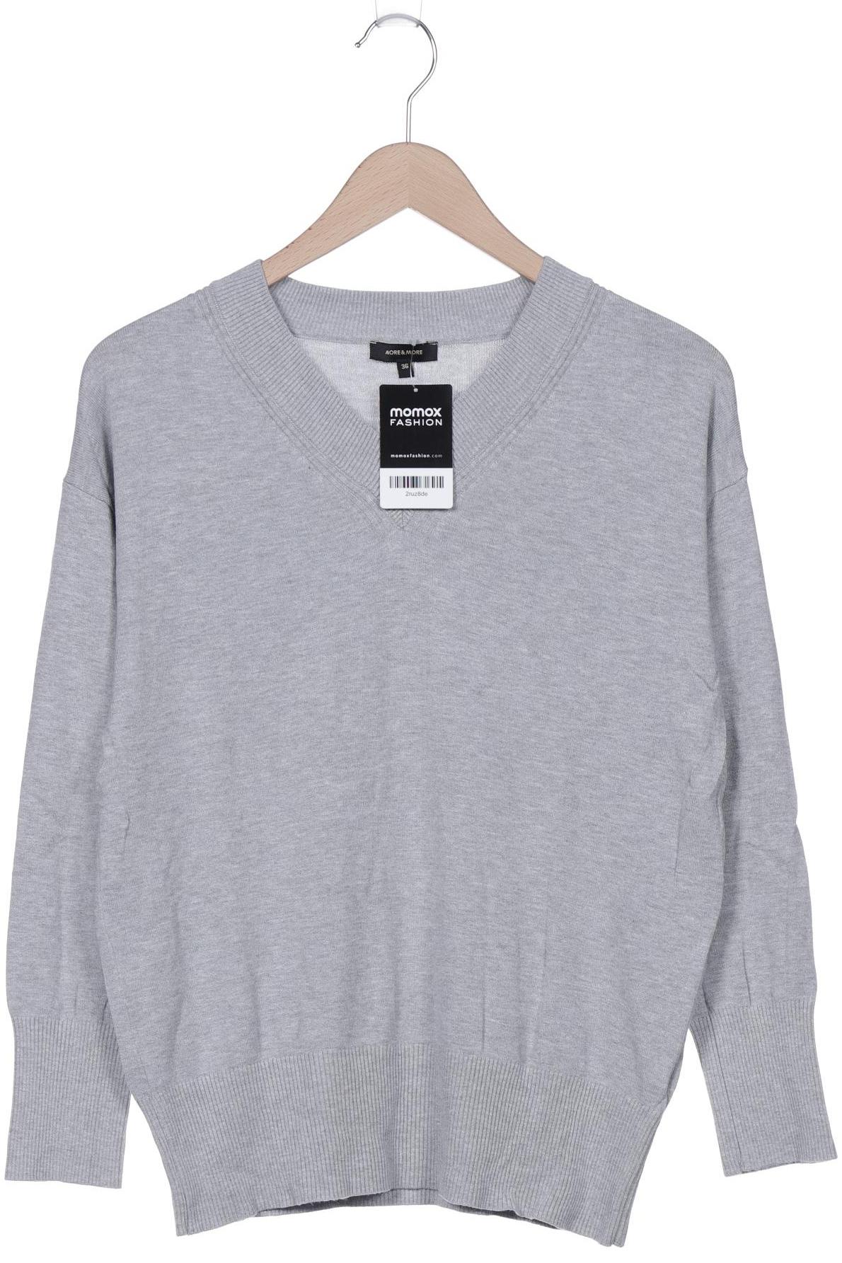 

More & More Damen Pullover, grau, Gr. 36