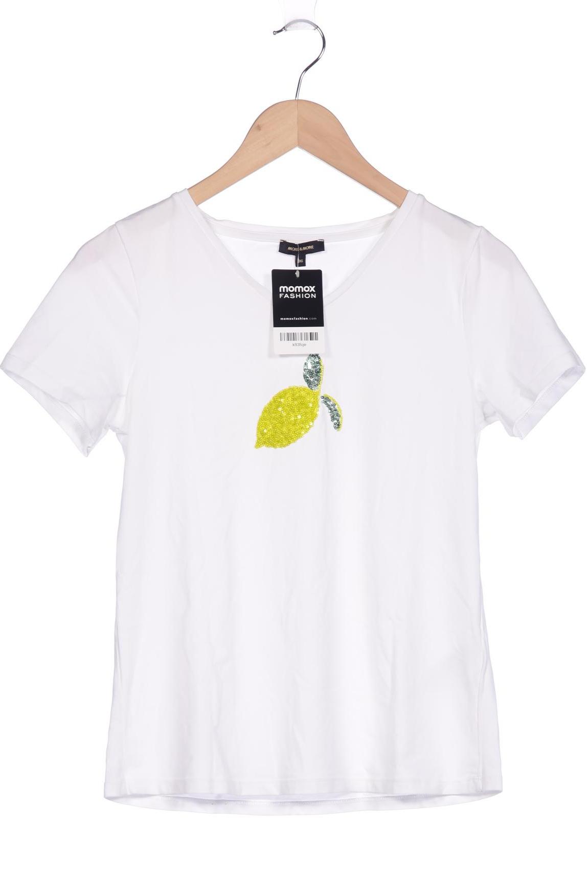 

More & More Damen T-Shirt, weiß, Gr. 36