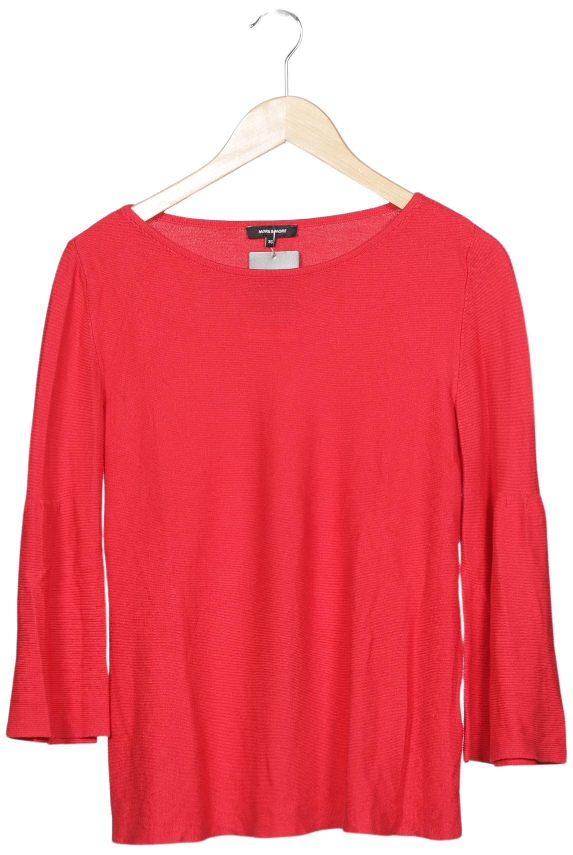 

More & More Damen Pullover, rot, Gr. 36
