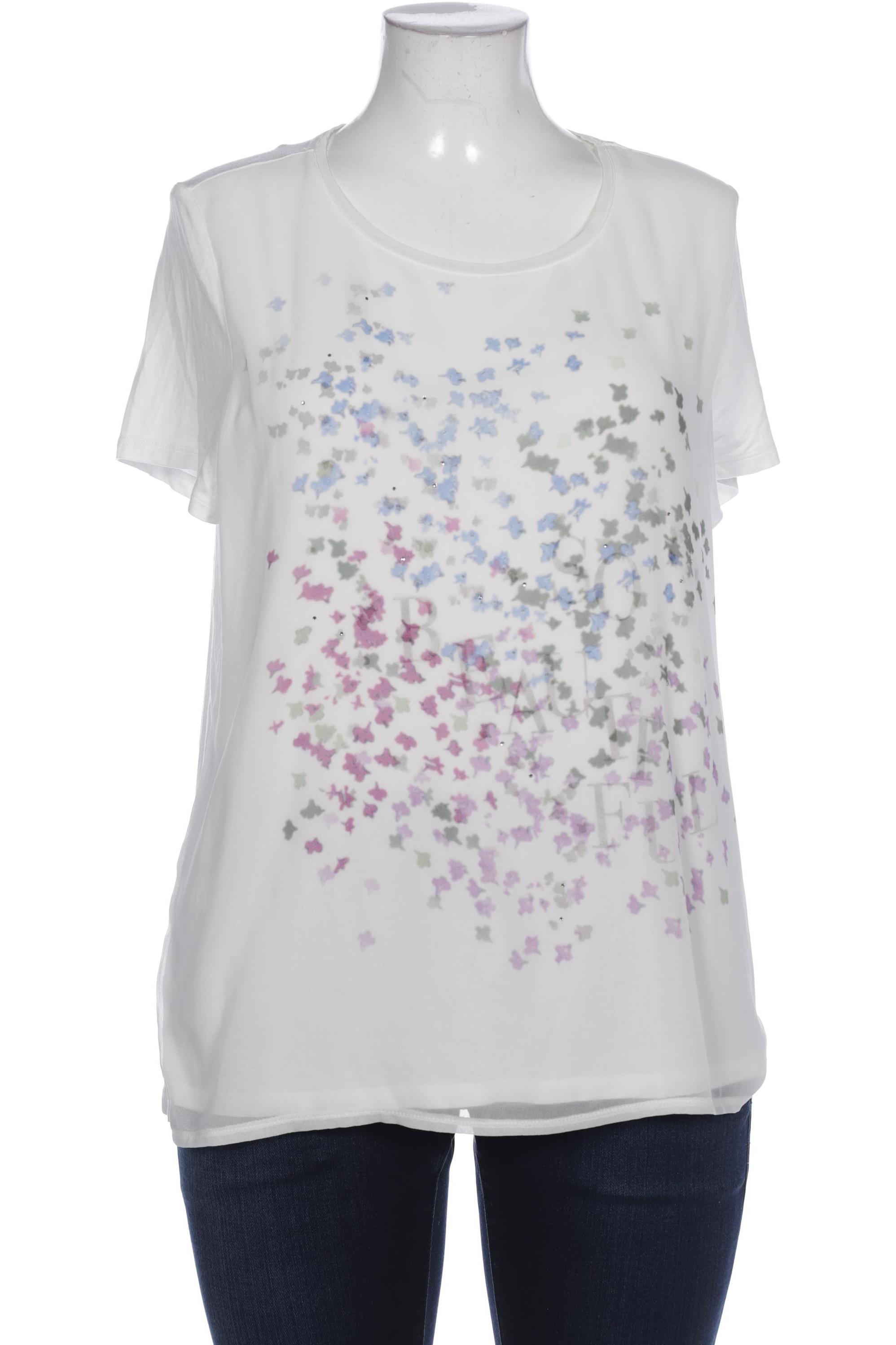 

More & More Damen T-Shirt, weiß, Gr. 44