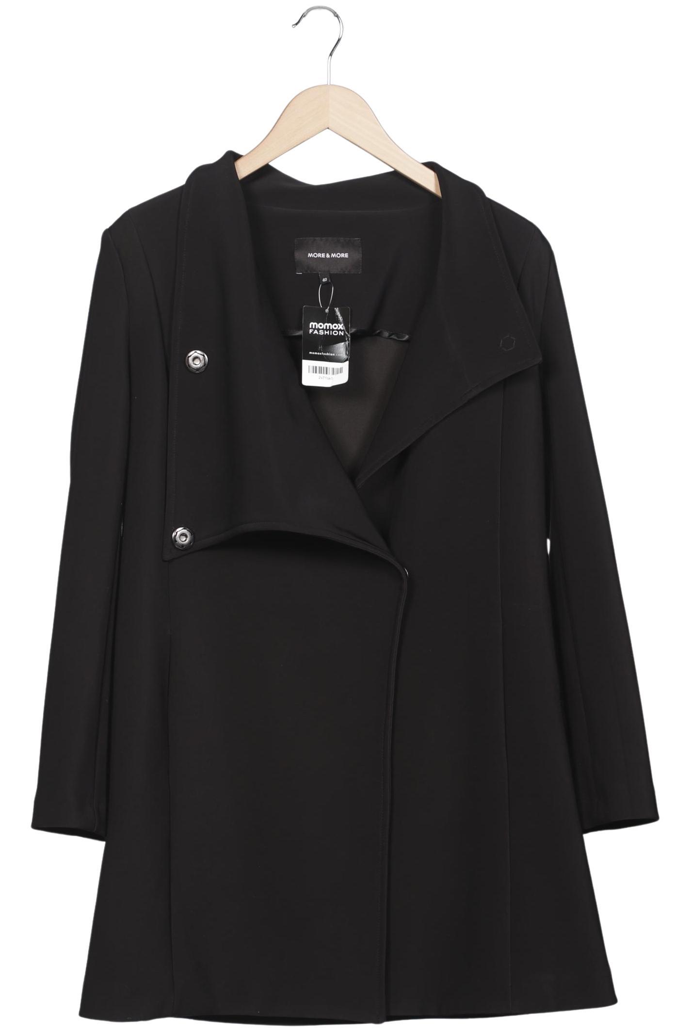 

More & More Damen Mantel, schwarz, Gr. 40