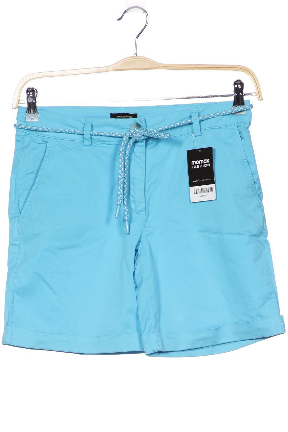 

More & More Damen Shorts, hellblau, Gr. 34