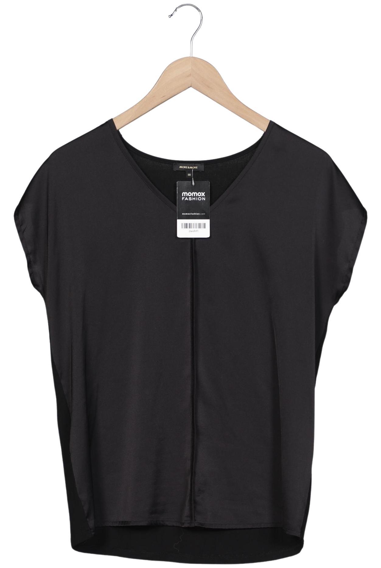 

More & More Damen T-Shirt, schwarz, Gr. 38