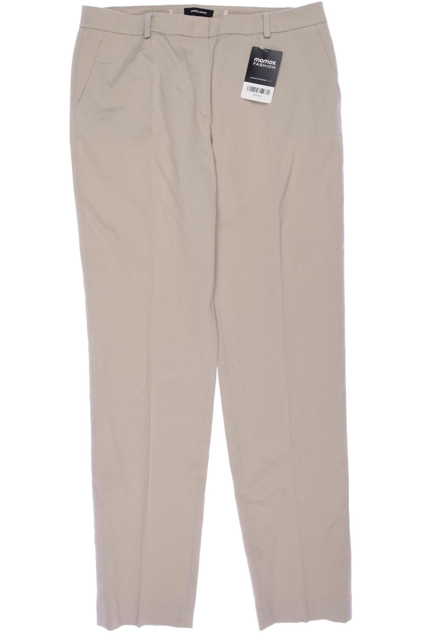 

More & More Damen Stoffhose, beige, Gr. 38
