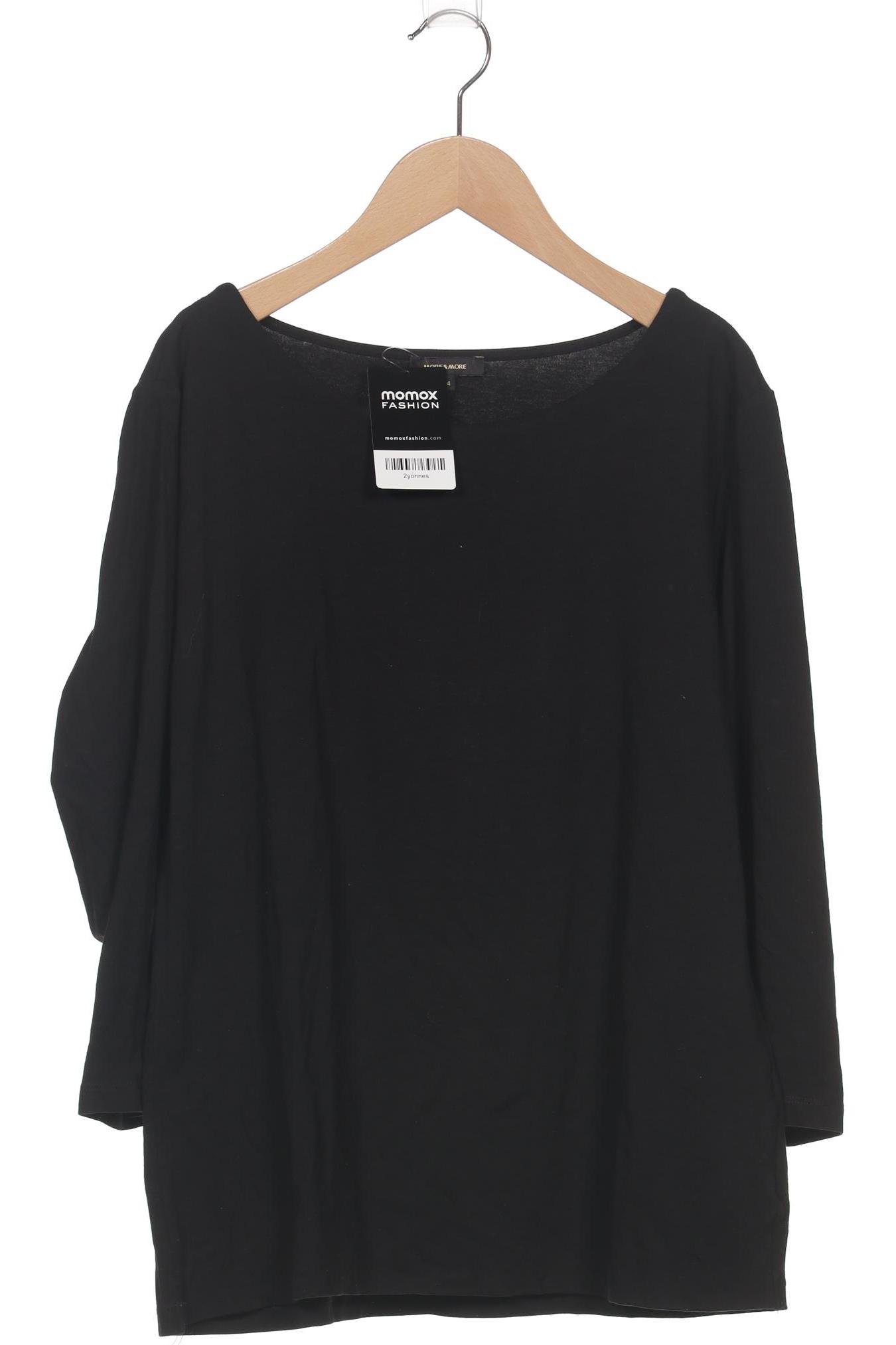 

More & More Damen Langarmshirt, schwarz, Gr. 44