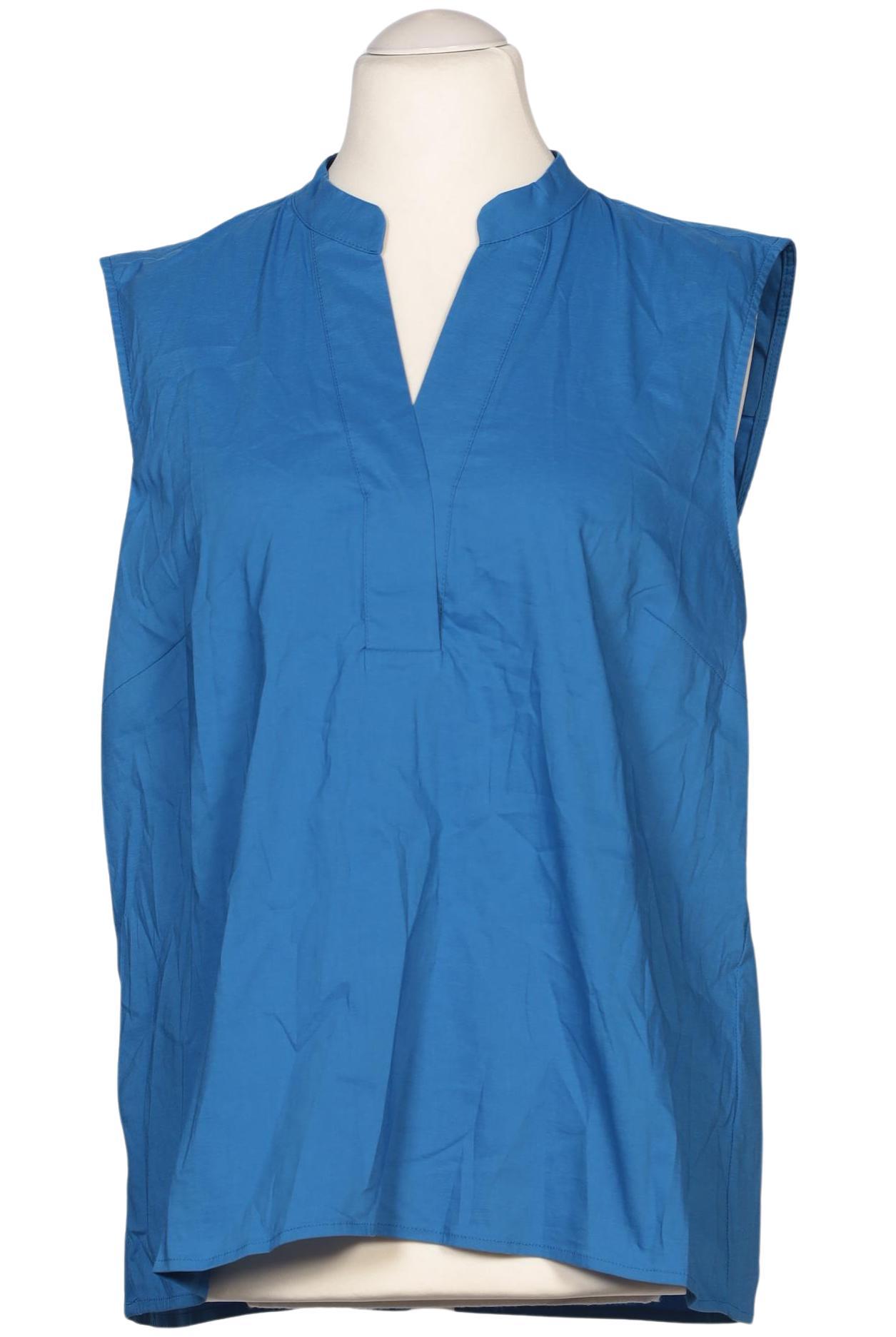 

More & More Damen Bluse, blau, Gr. 46
