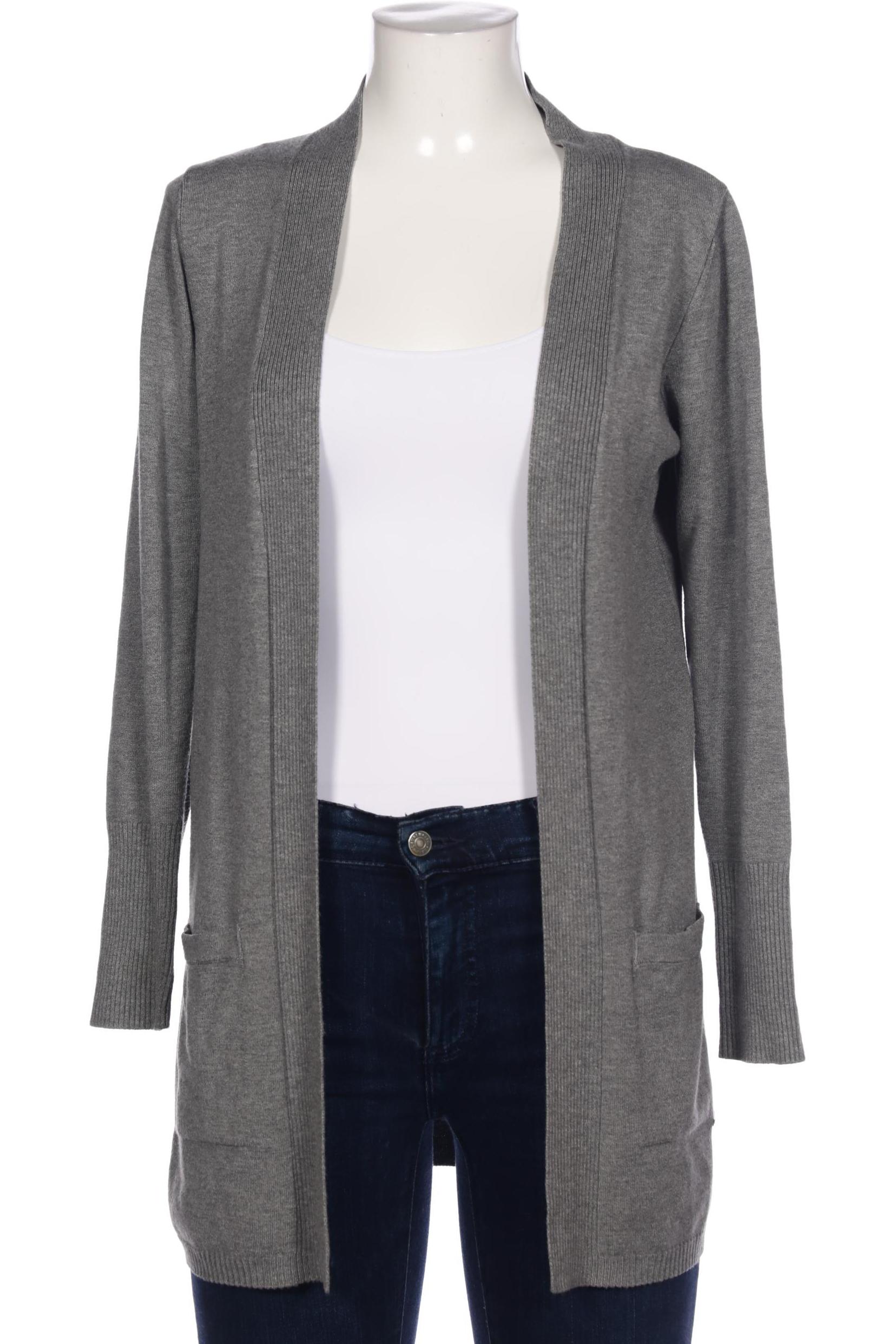 

More & More Damen Strickjacke, grau, Gr. 40