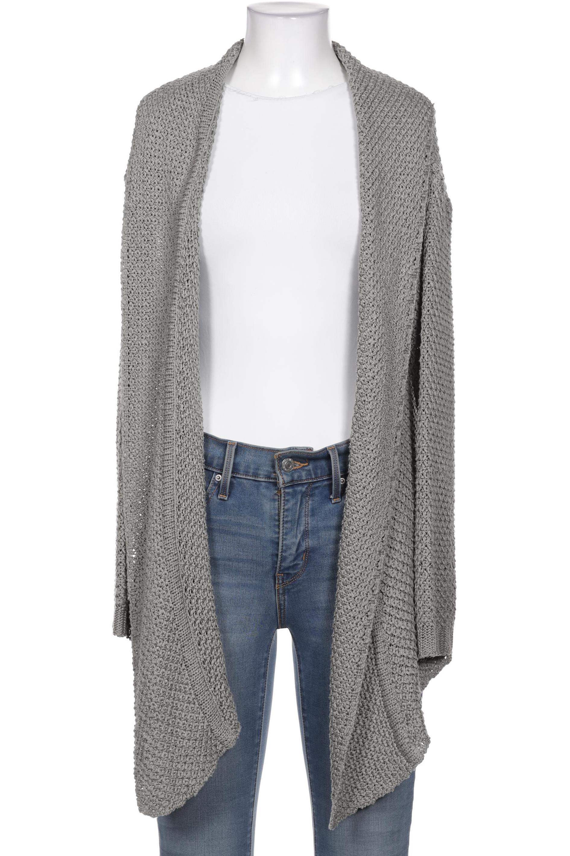 

More & More Damen Strickjacke, grau, Gr. 34