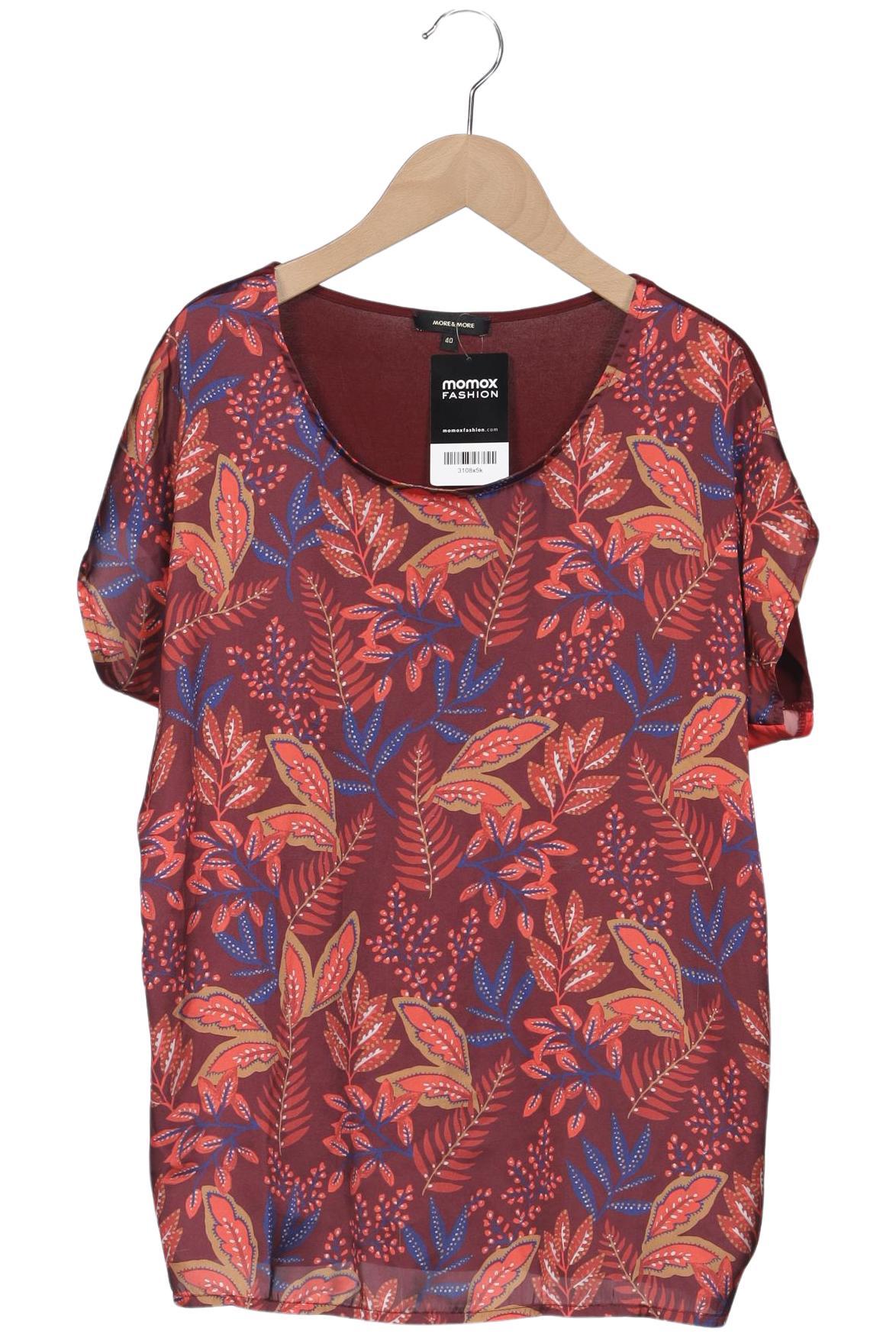 

More & More Damen T-Shirt, bordeaux, Gr. 40
