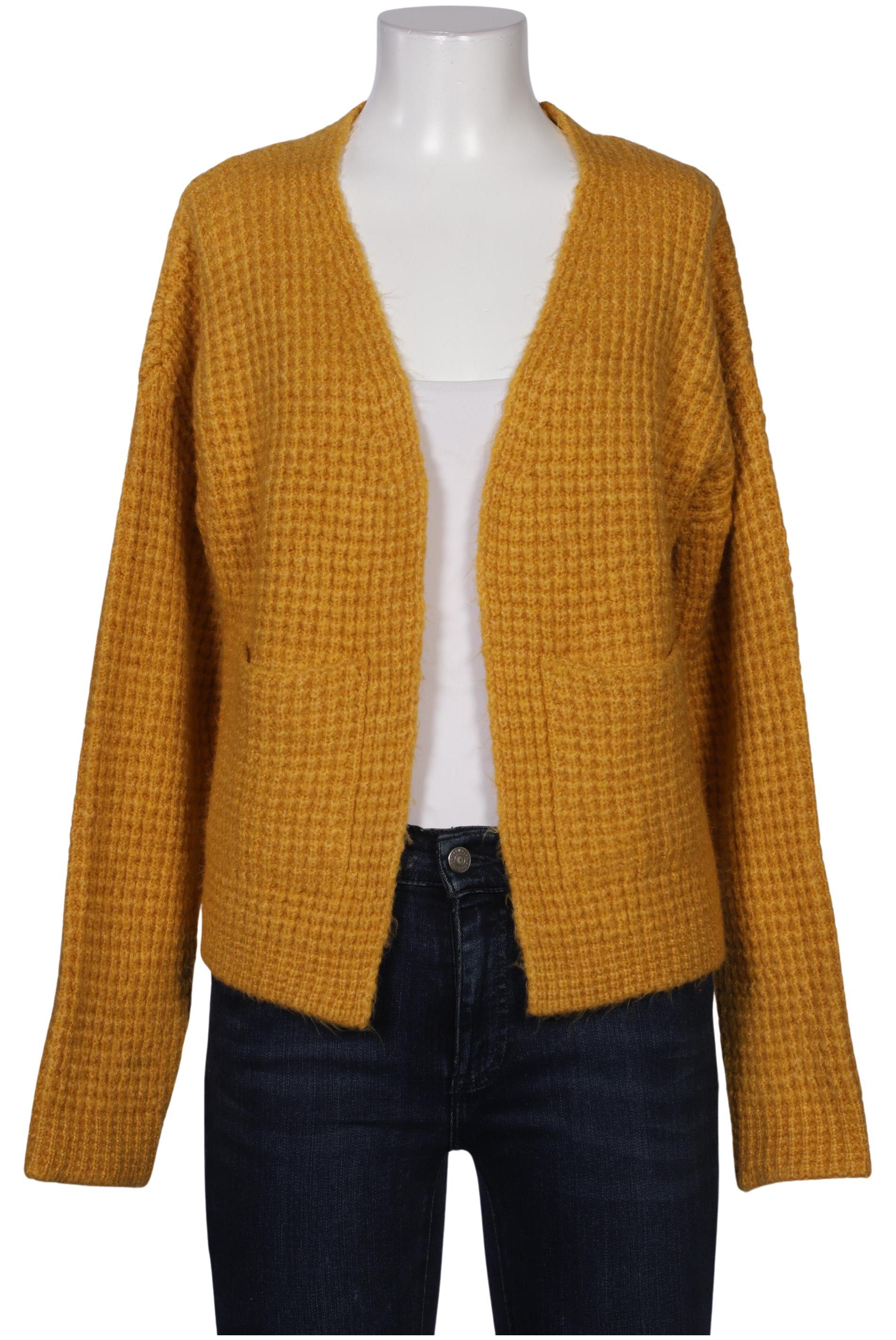 

More & More Damen Strickjacke, gelb, Gr. 40