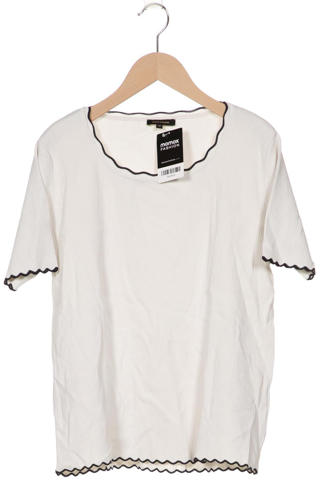 

More & More Damen T-Shirt, weiß, Gr. 42