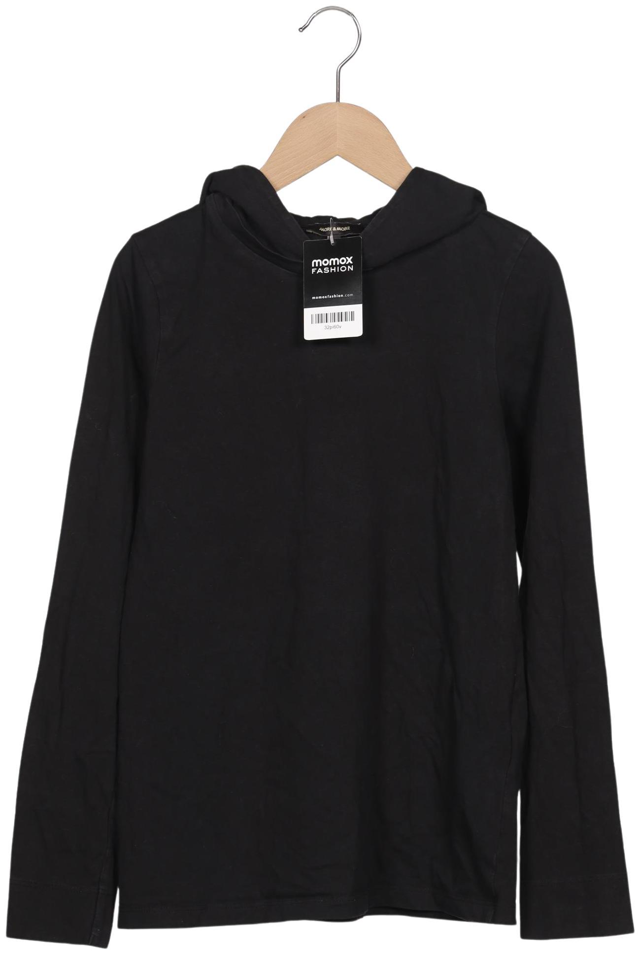 

More & More Damen Kapuzenpullover, schwarz, Gr. 34