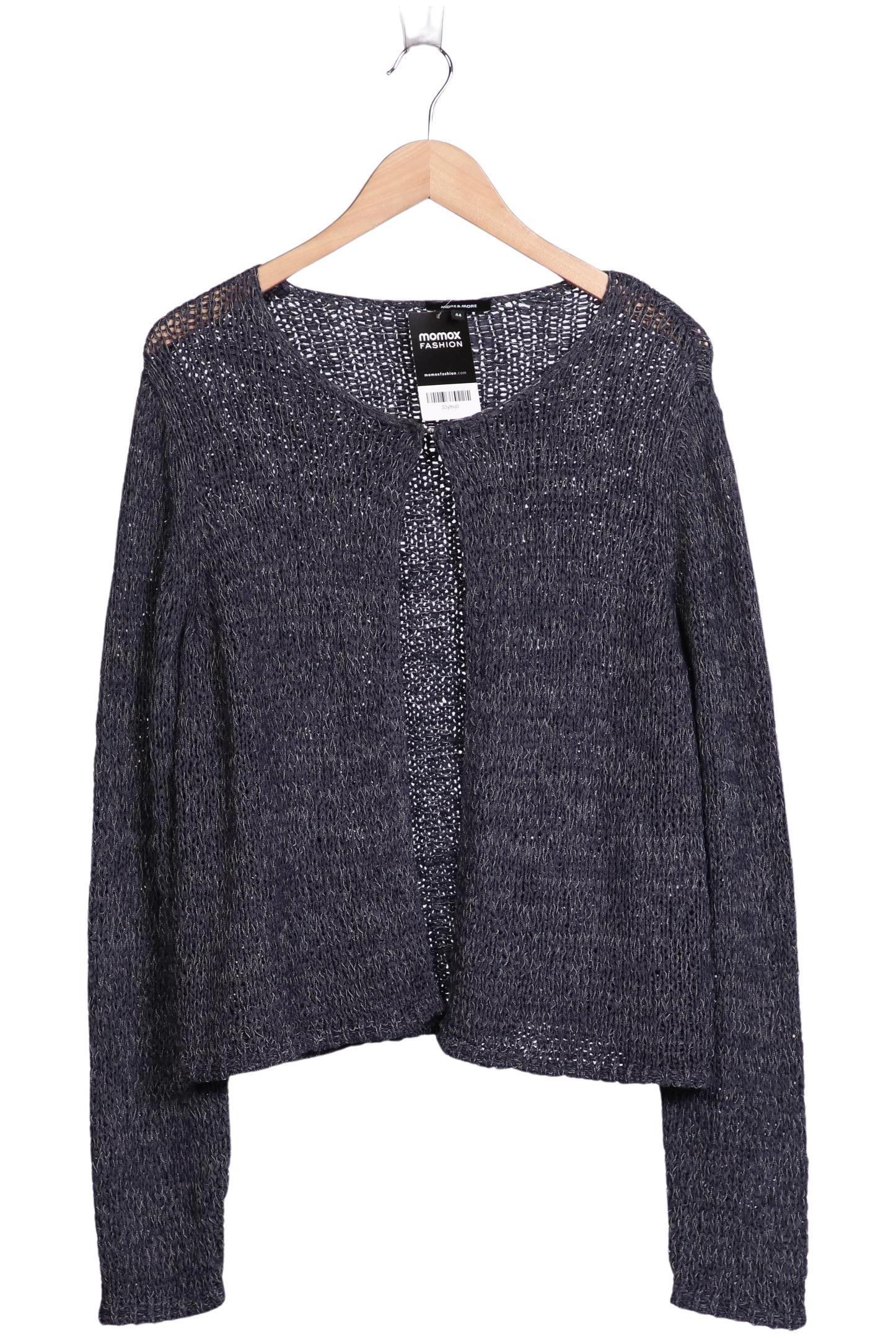 

More & More Damen Strickjacke, grau, Gr. 44