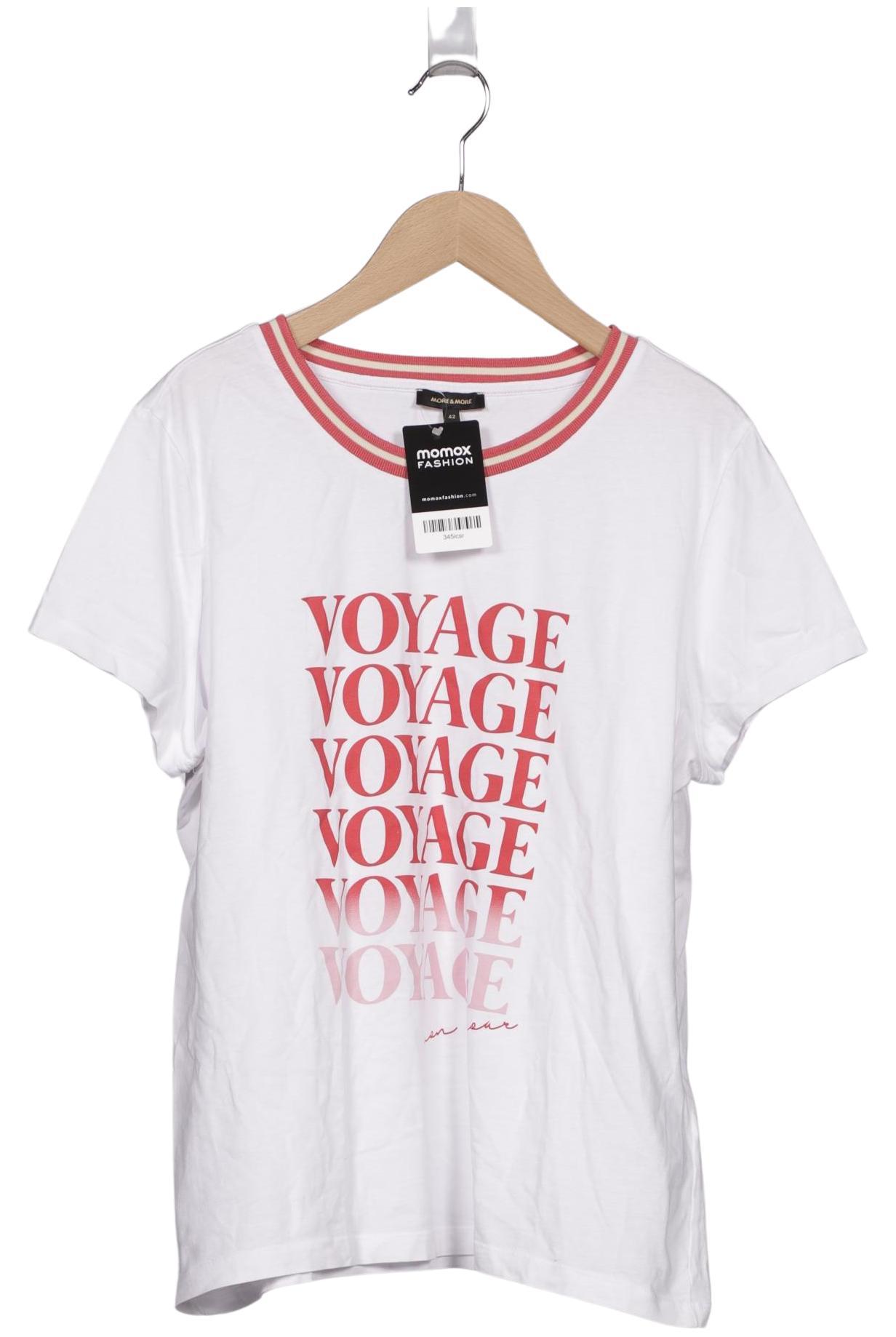 

More & More Damen T-Shirt, weiß, Gr. 42