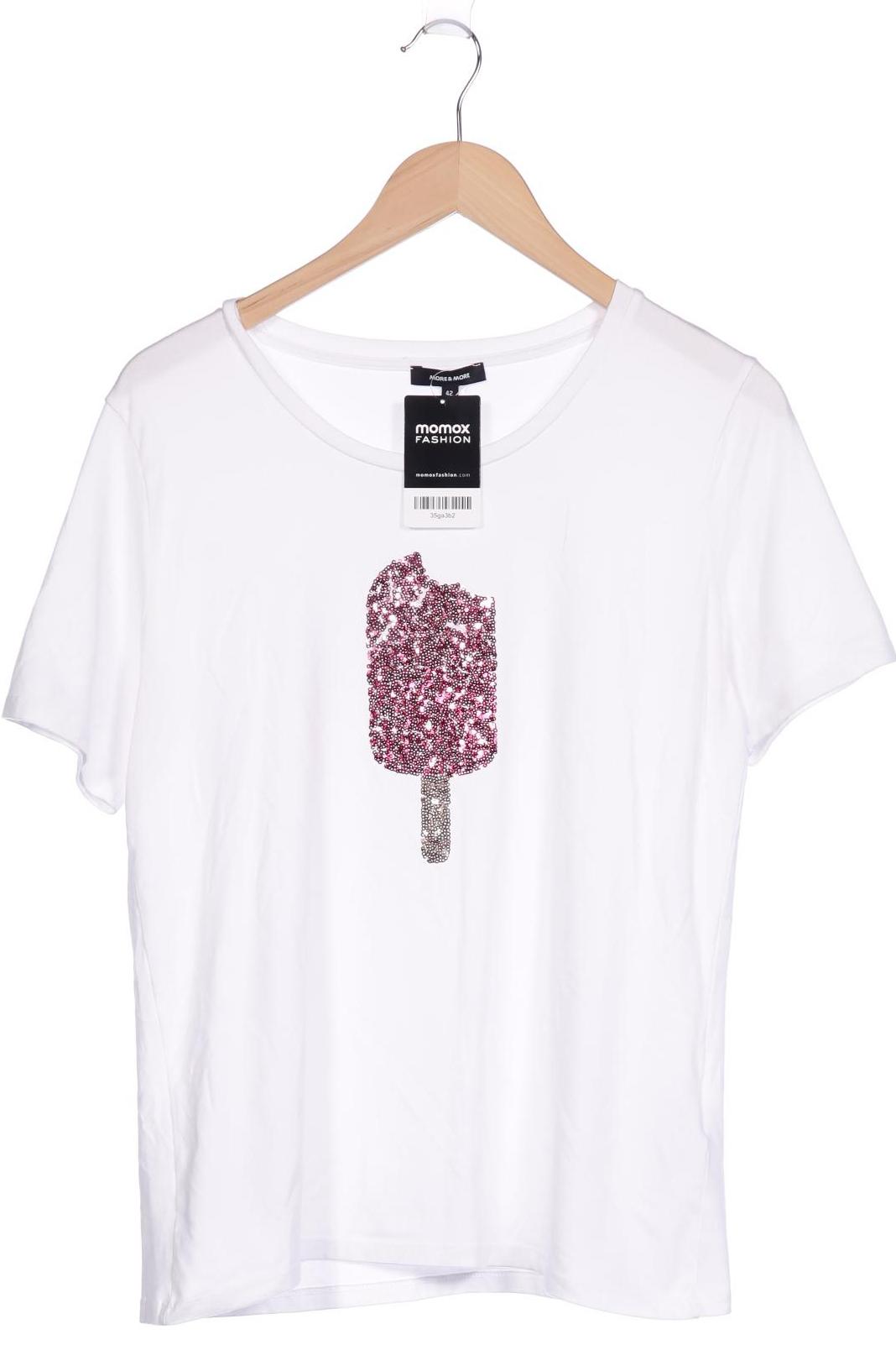 

More & More Damen T-Shirt, weiß