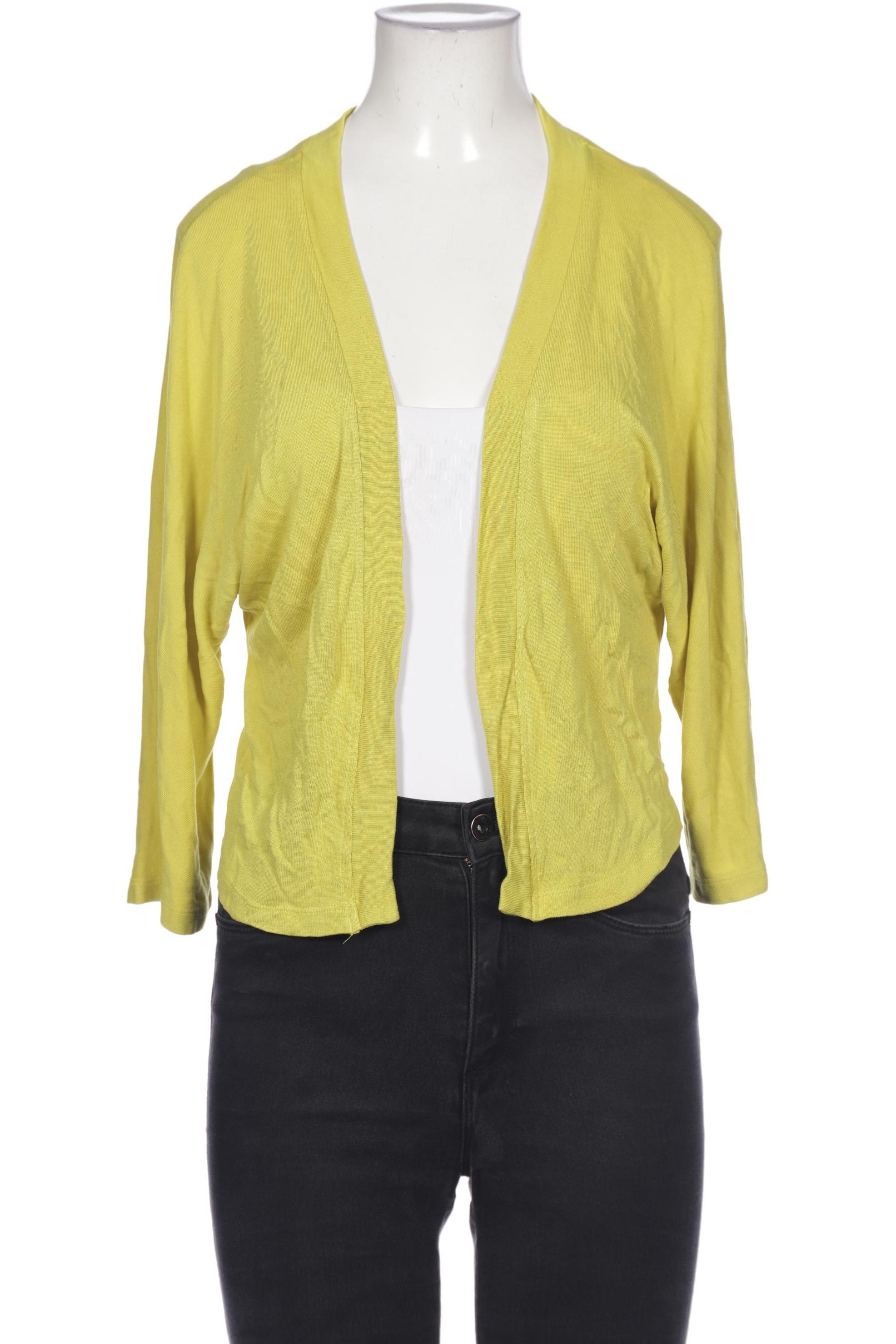 

More & More Damen Strickjacke, gelb, Gr. 38
