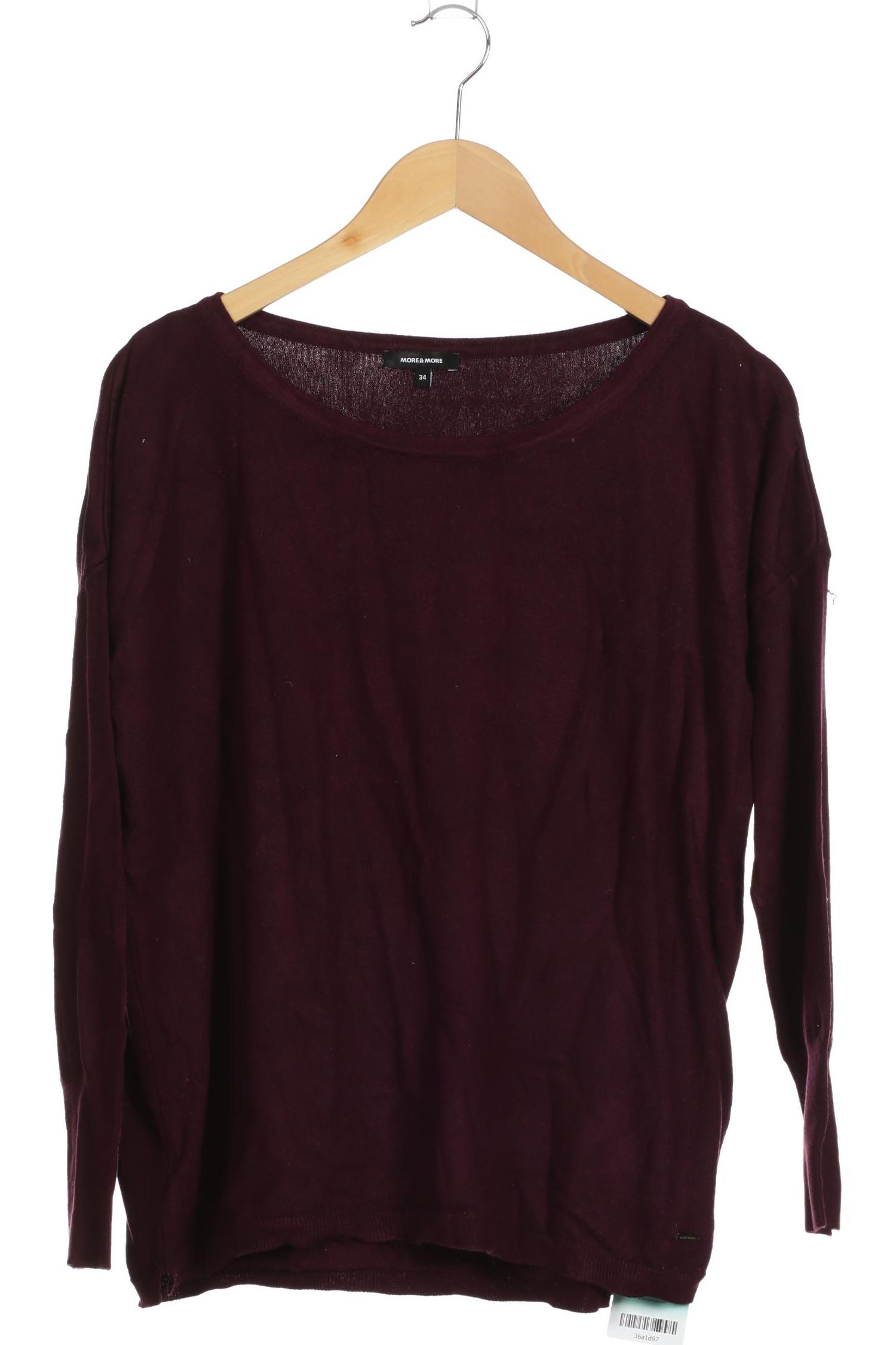 

More & More Damen Pullover, bordeaux, Gr. 34