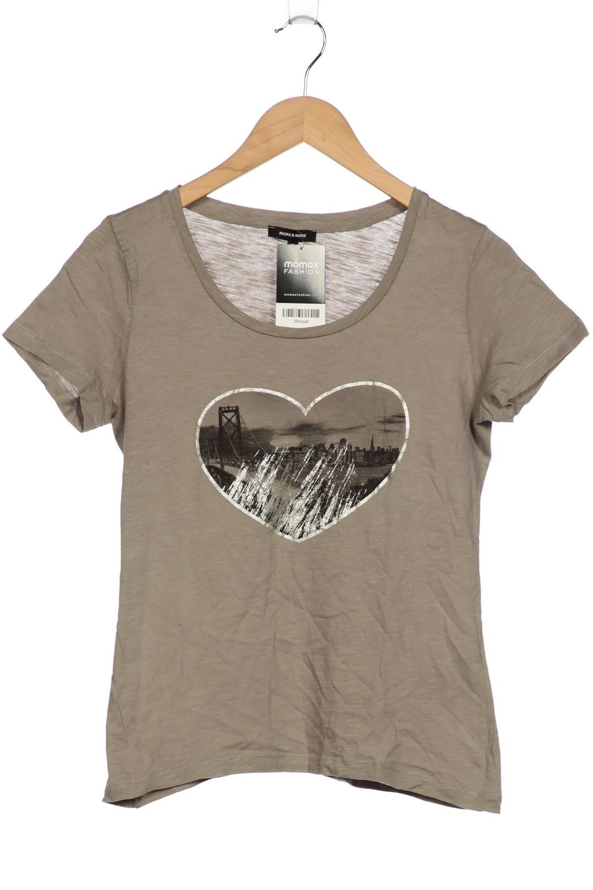 

More & More Damen T-Shirt, grau, Gr. 40
