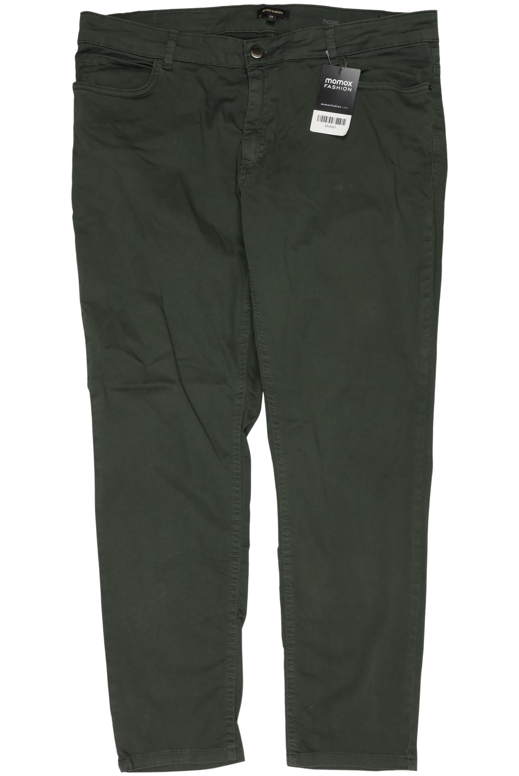 

More & More Damen Stoffhose, grün, Gr. 44