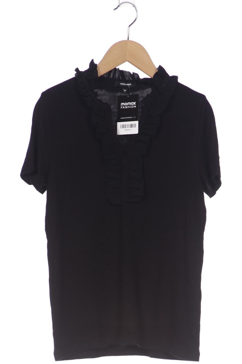 

More & More Damen T-Shirt, schwarz, Gr. 36