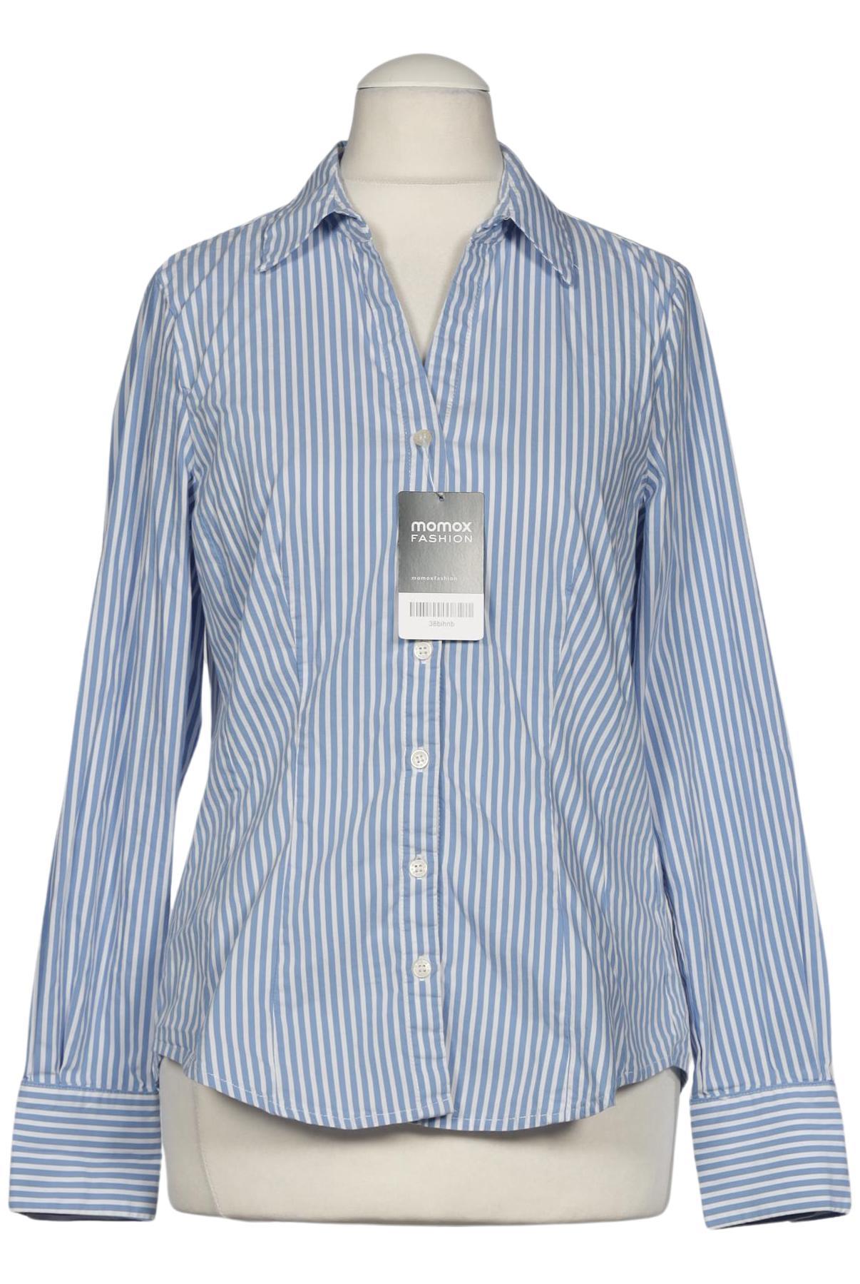 

More & More Damen Bluse, blau, Gr. 34