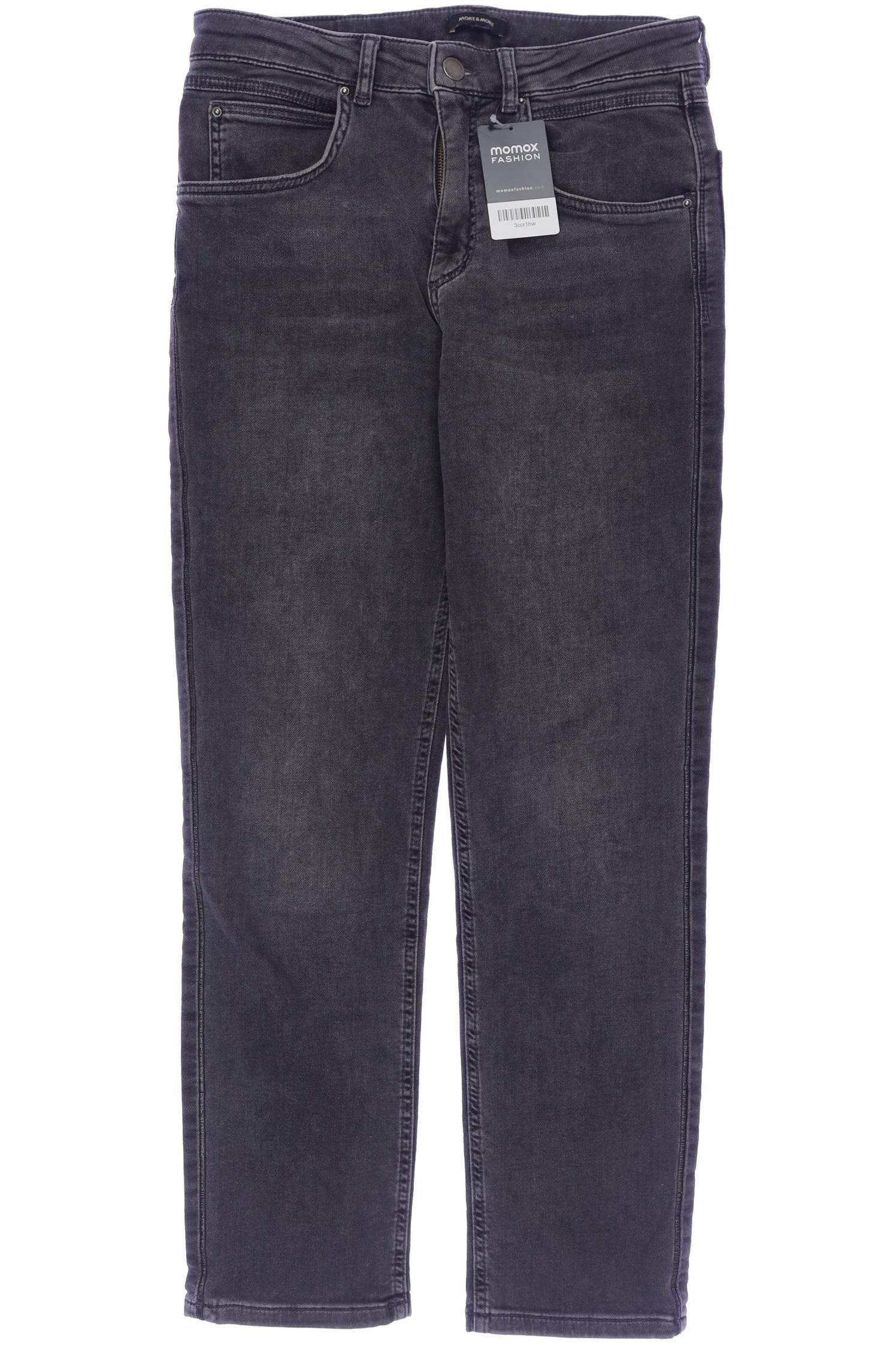 

More & More Damen Jeans, grau, Gr. 34