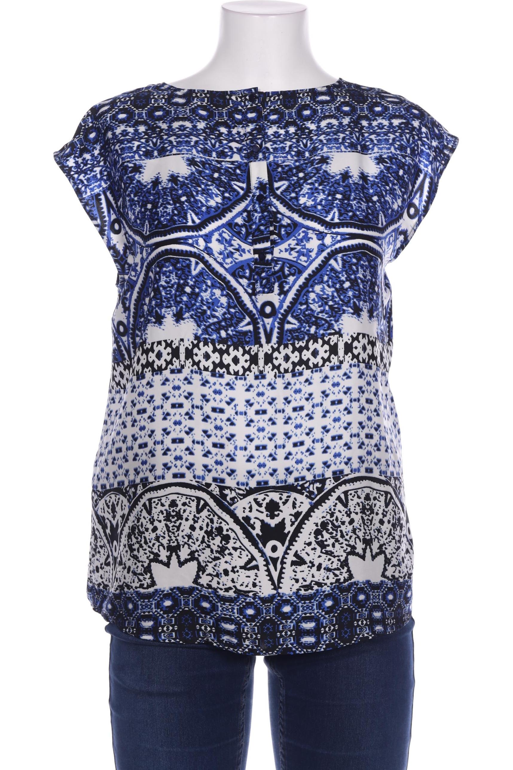 

More & More Damen Bluse, blau, Gr. 40
