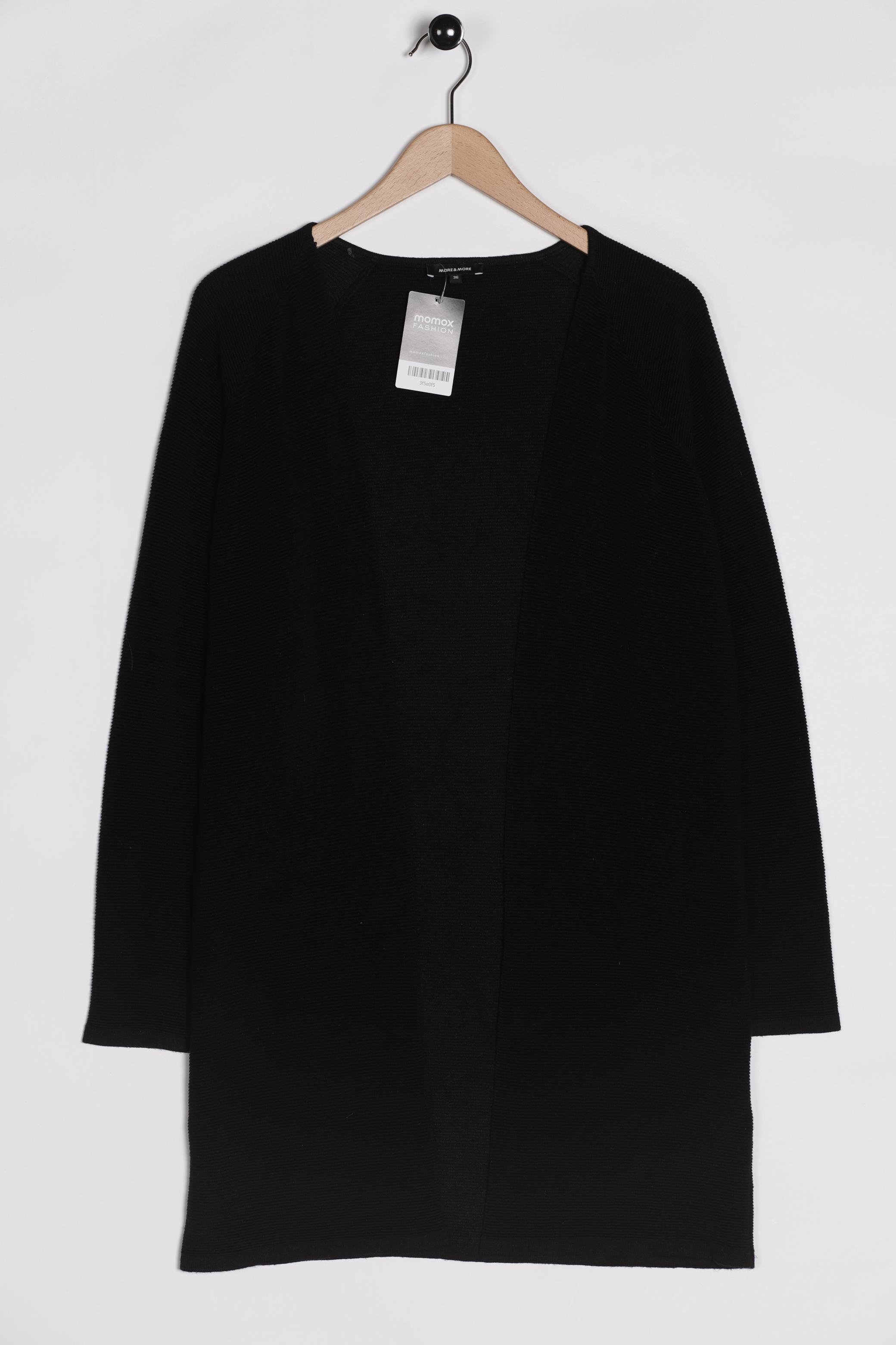 

More & More Damen Strickjacke, schwarz, Gr. 36