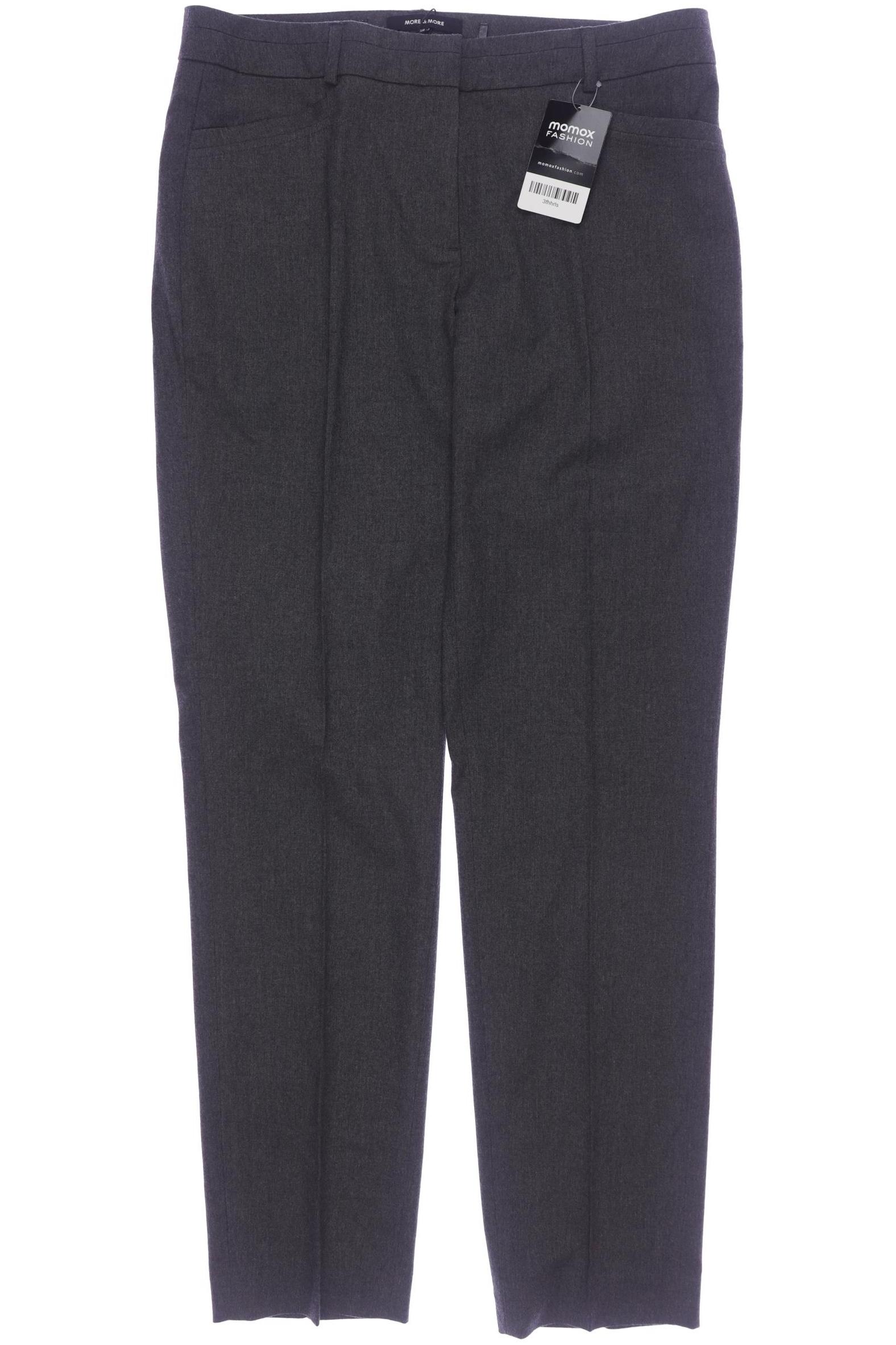 

More & More Damen Stoffhose, grau, Gr. 38