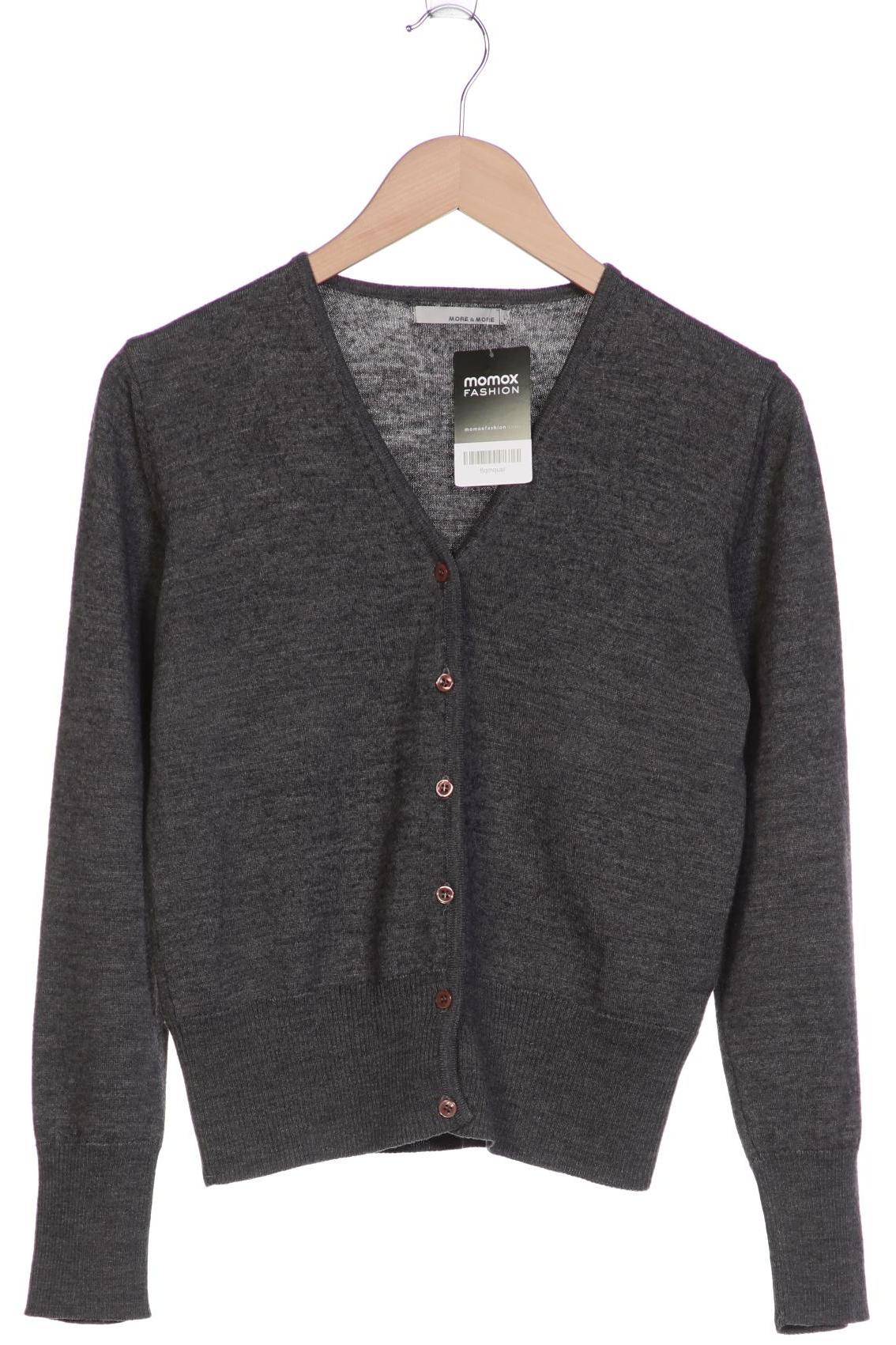 

More & More Damen Strickjacke, grau, Gr. 42