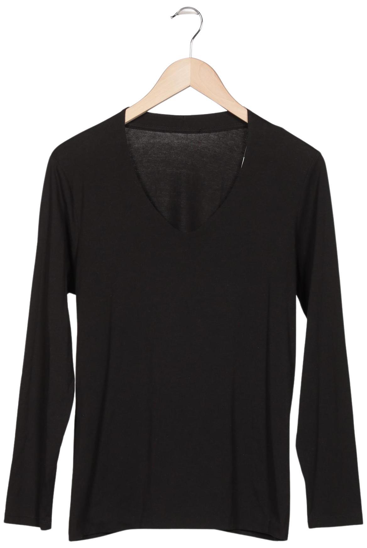 

More & More Damen Langarmshirt, schwarz, Gr. 42