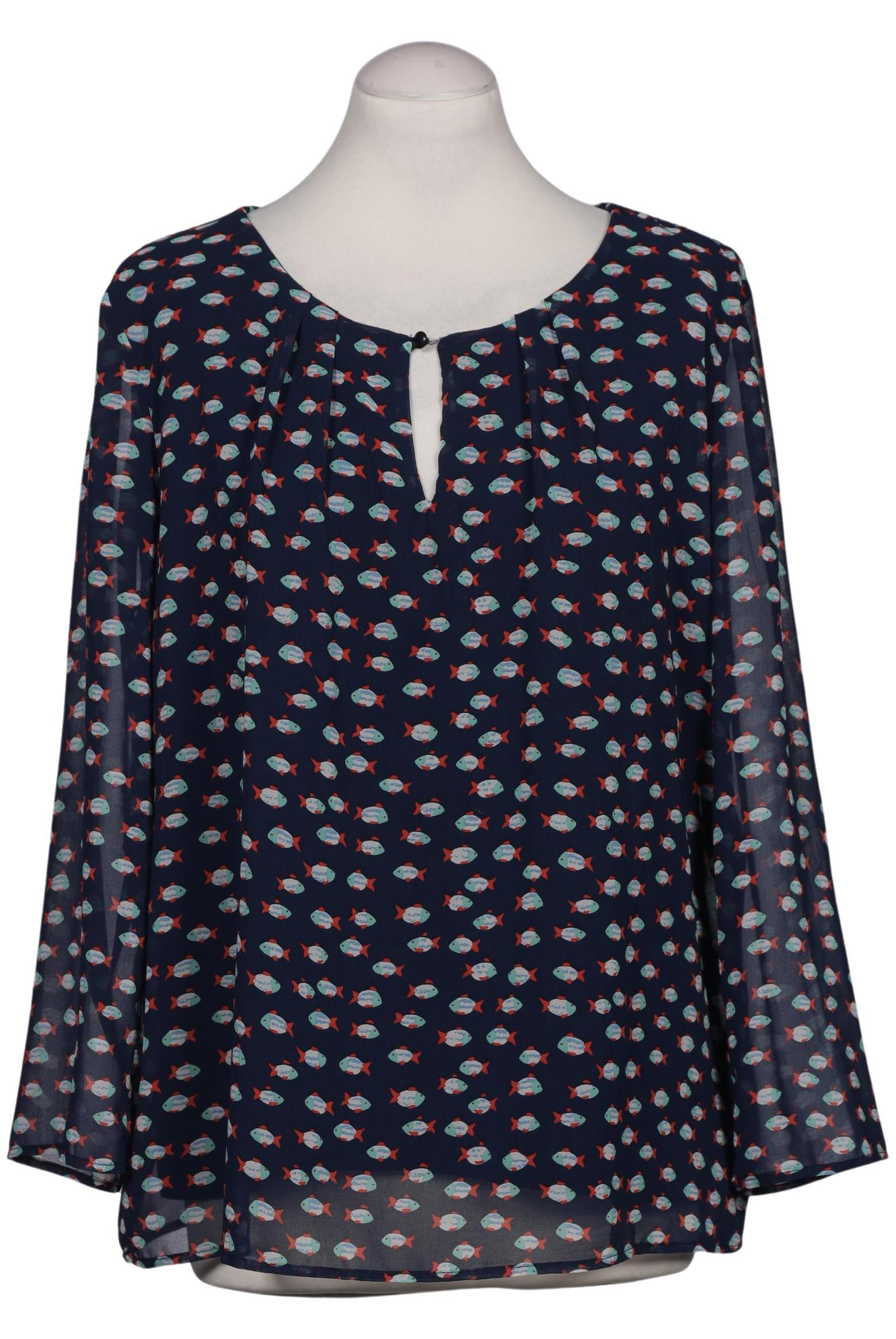 

More & More Damen Bluse, marineblau, Gr. 42