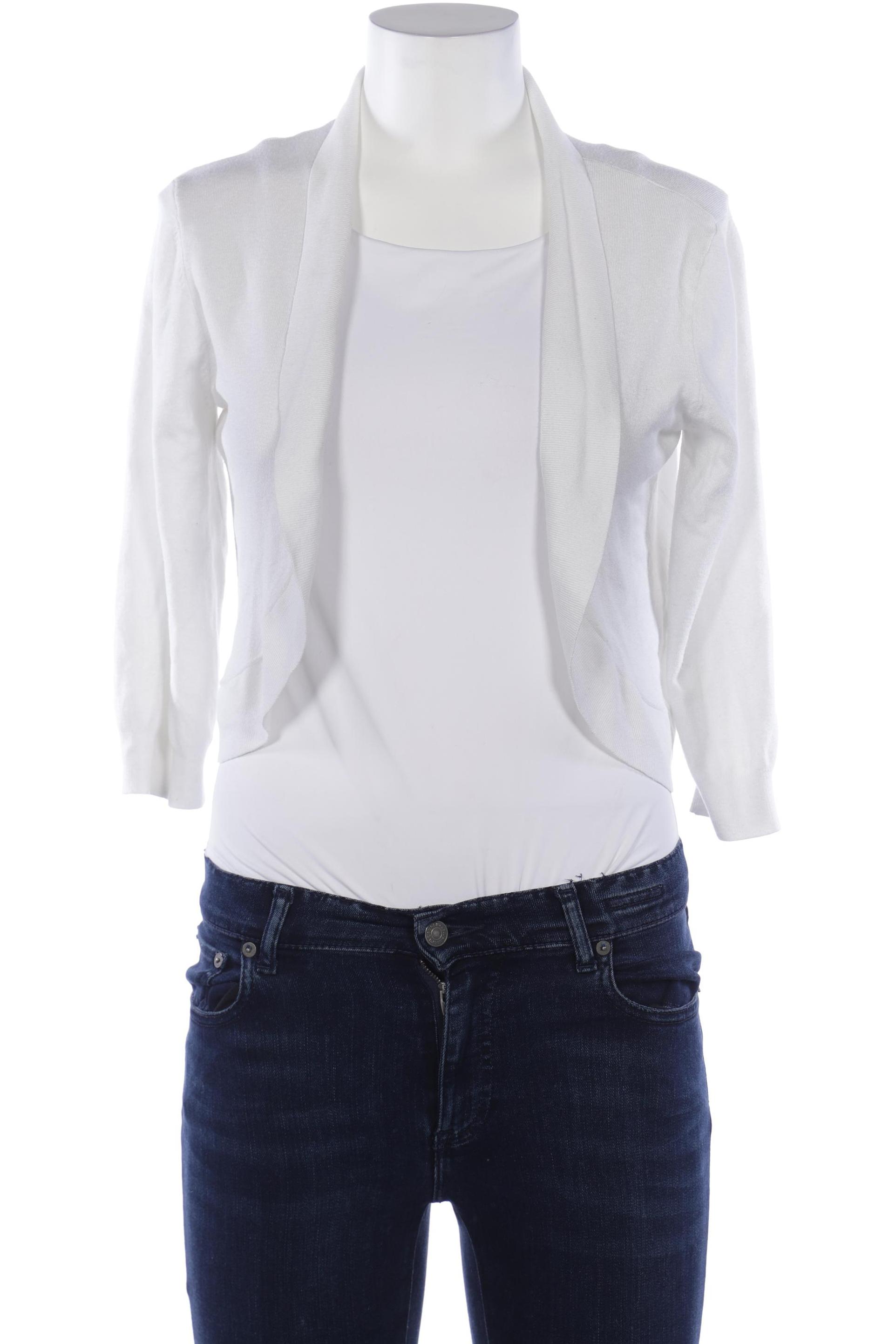 

More & More Damen Strickjacke, weiß, Gr. 40