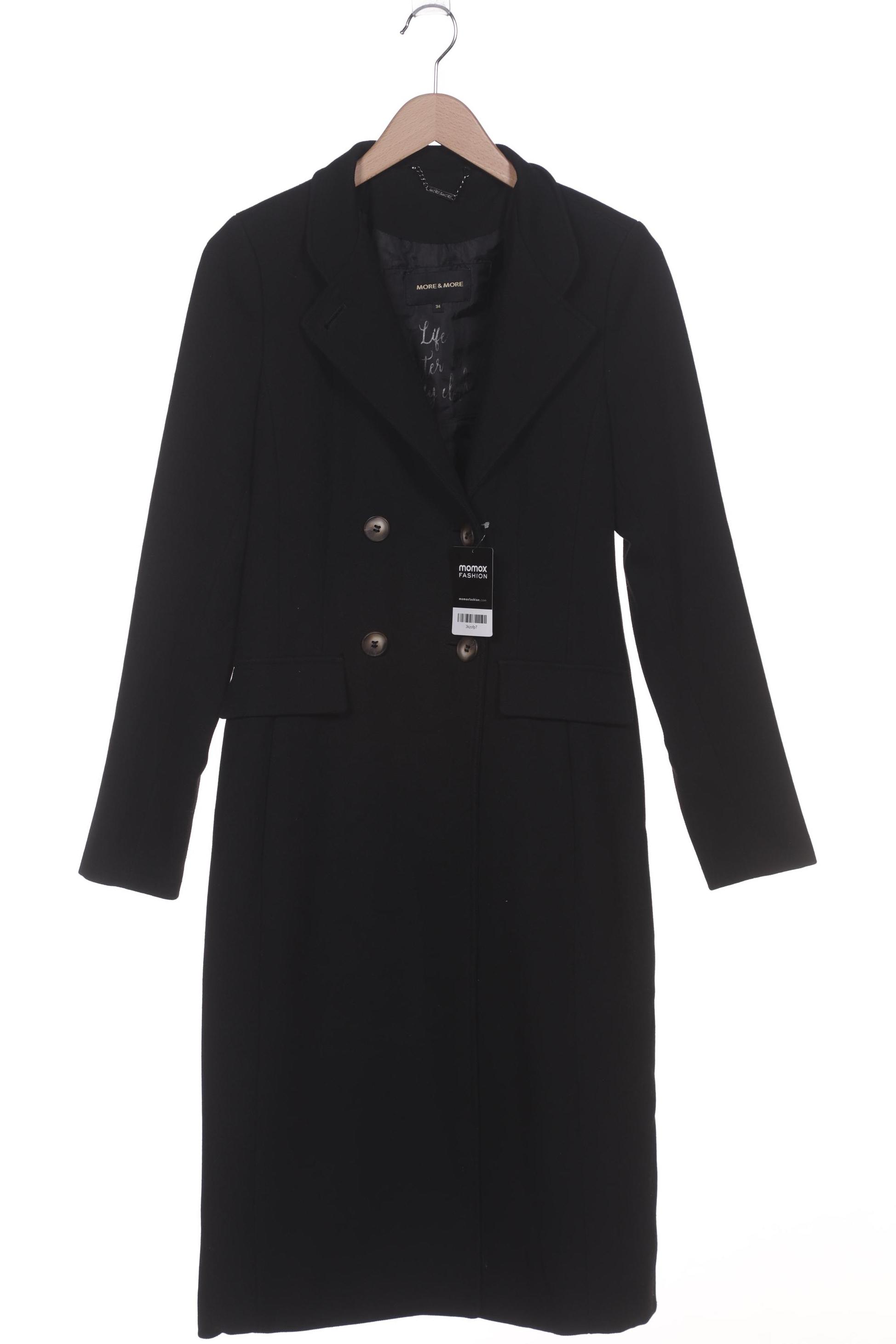 

More & More Damen Mantel, schwarz, Gr. 34