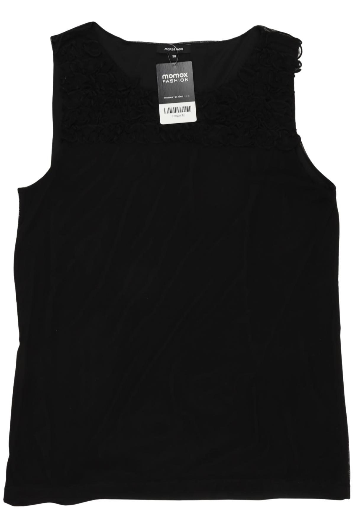 

More & More Damen Top, schwarz, Gr. 38