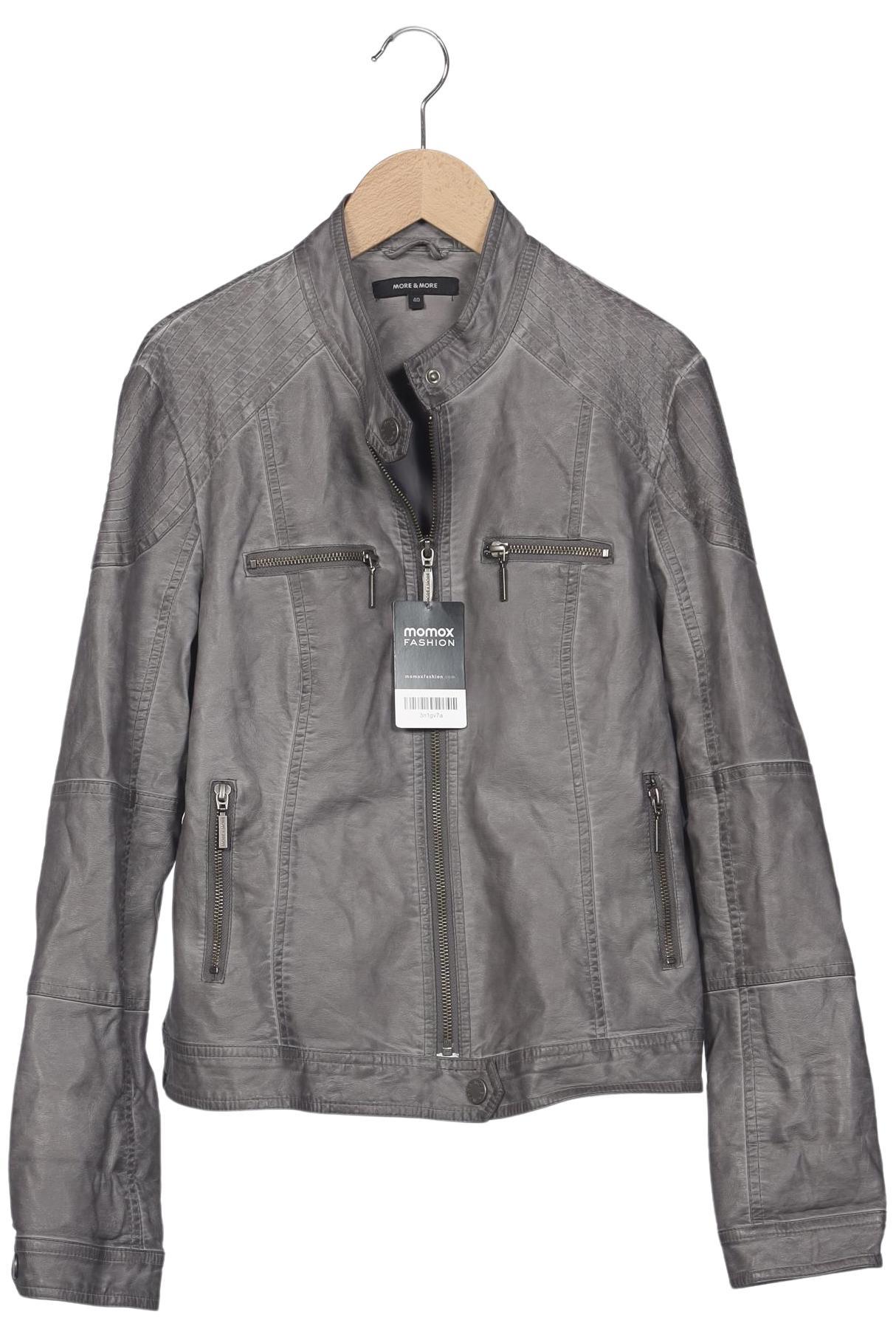 

More & More Damen Jacke, grau, Gr. 40