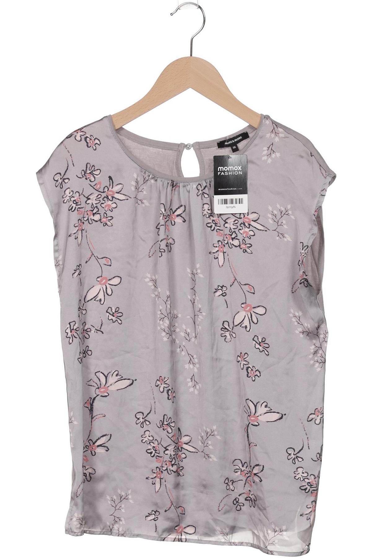 

More & More Damen T-Shirt, grau, Gr. 36