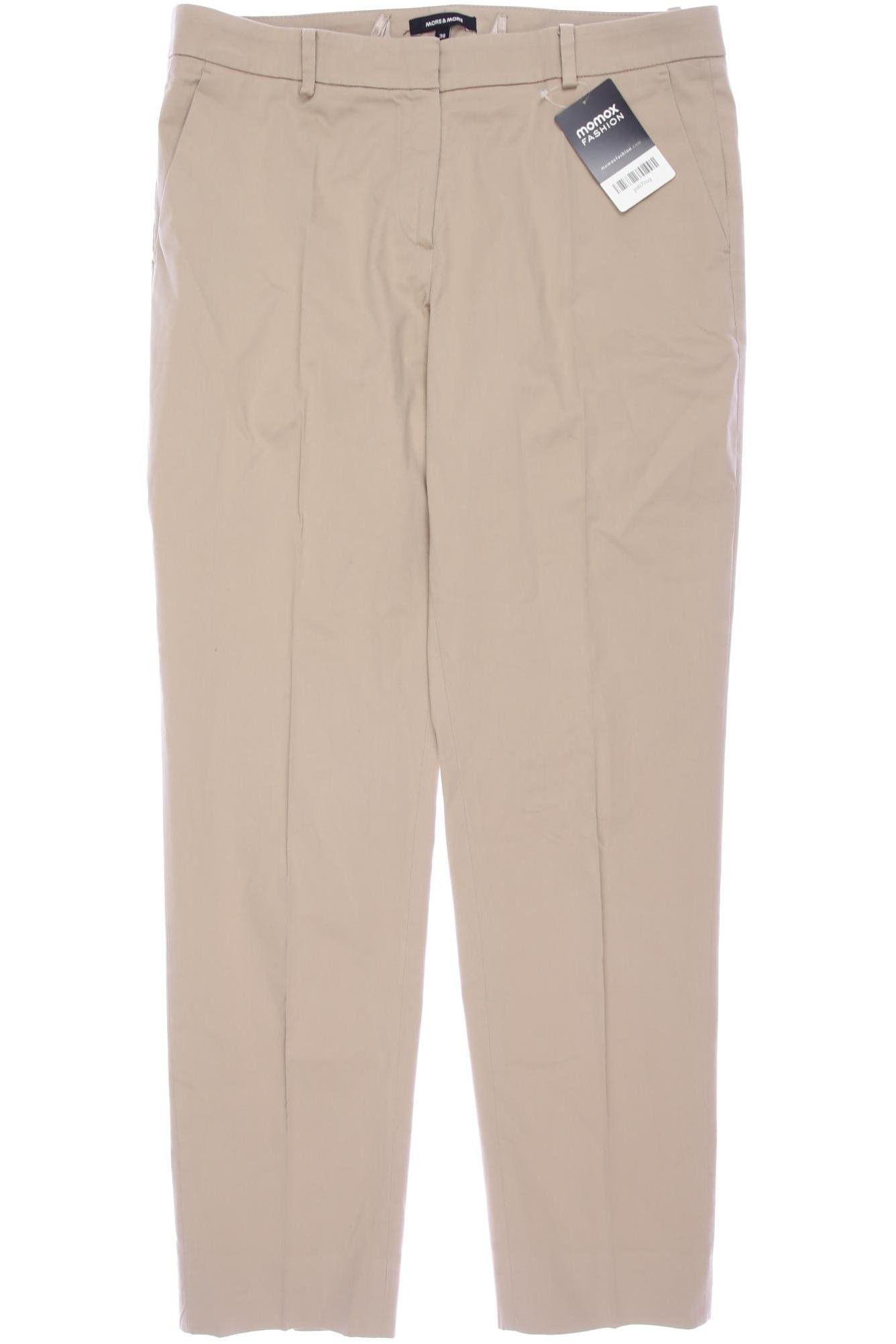 

More & More Damen Stoffhose, beige, Gr. 38