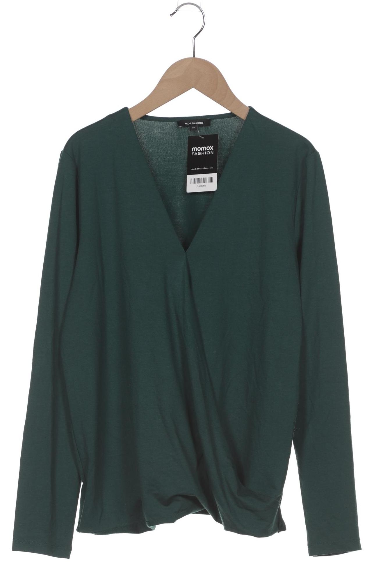 

More & More Damen Langarmshirt, türkis, Gr. 38