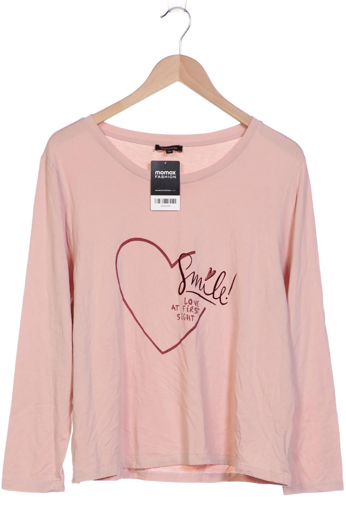

More & More Damen Langarmshirt, pink, Gr. 46