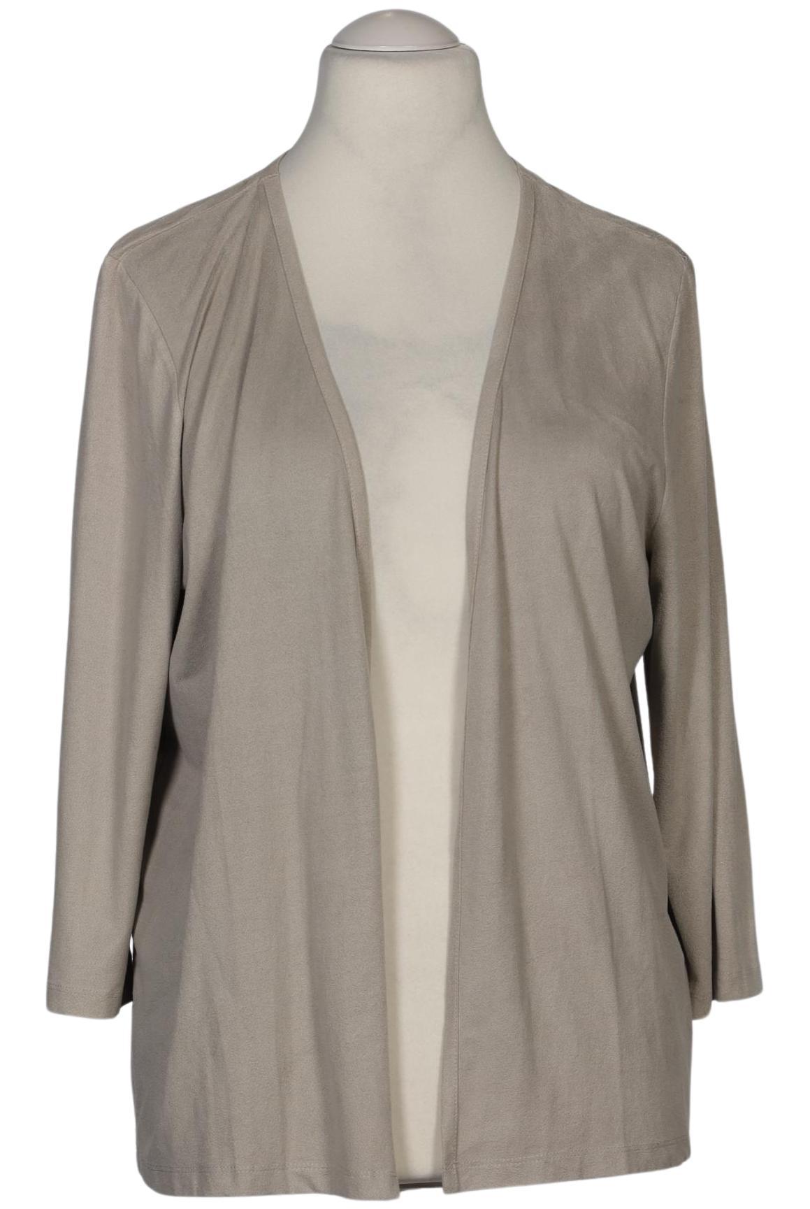 

More & More Damen Strickjacke, beige, Gr. 44