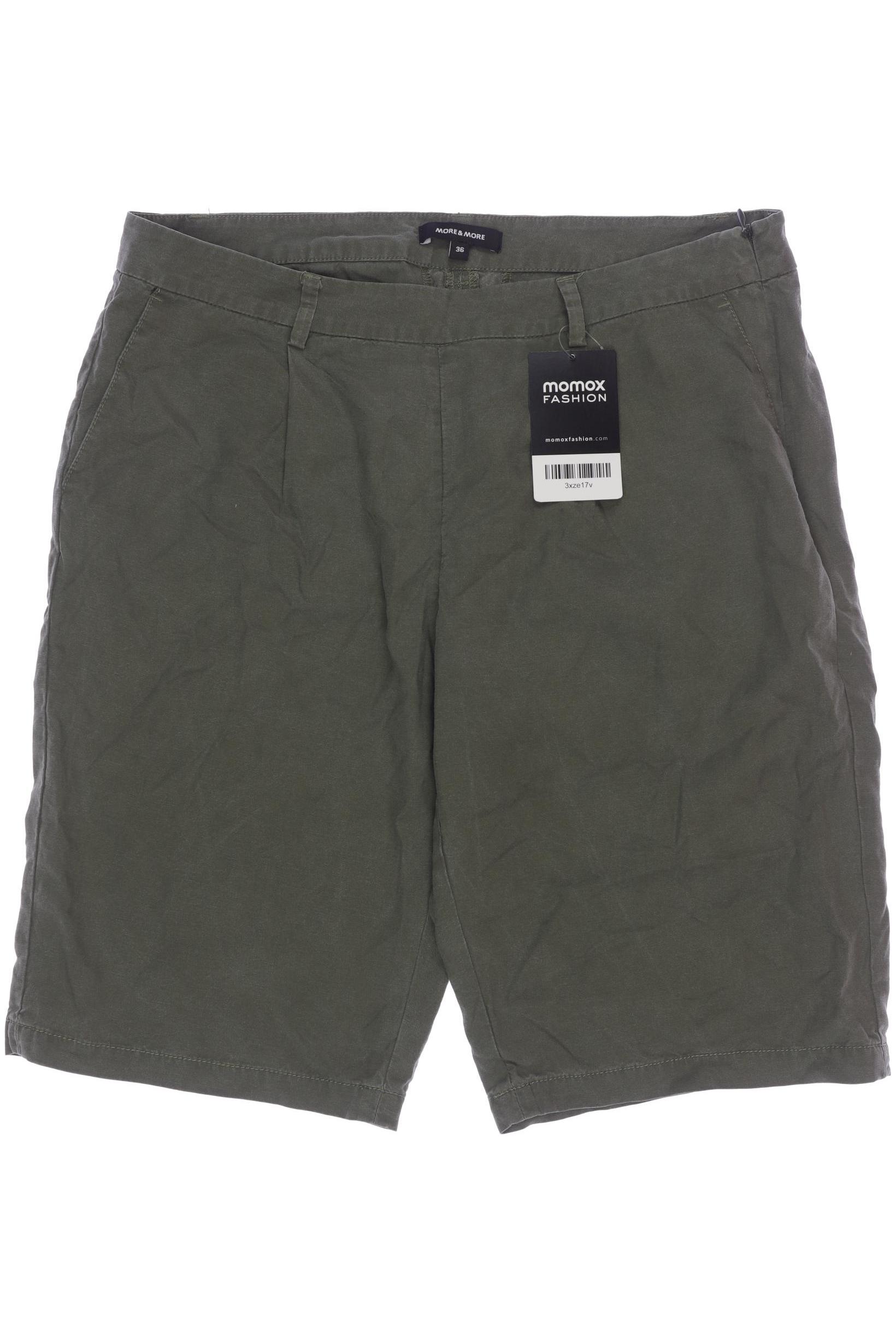 

More & More Damen Shorts, grün, Gr. 36