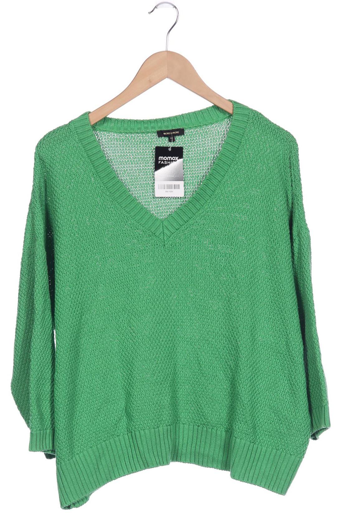 

More & More Damen Pullover, grün, Gr. 44