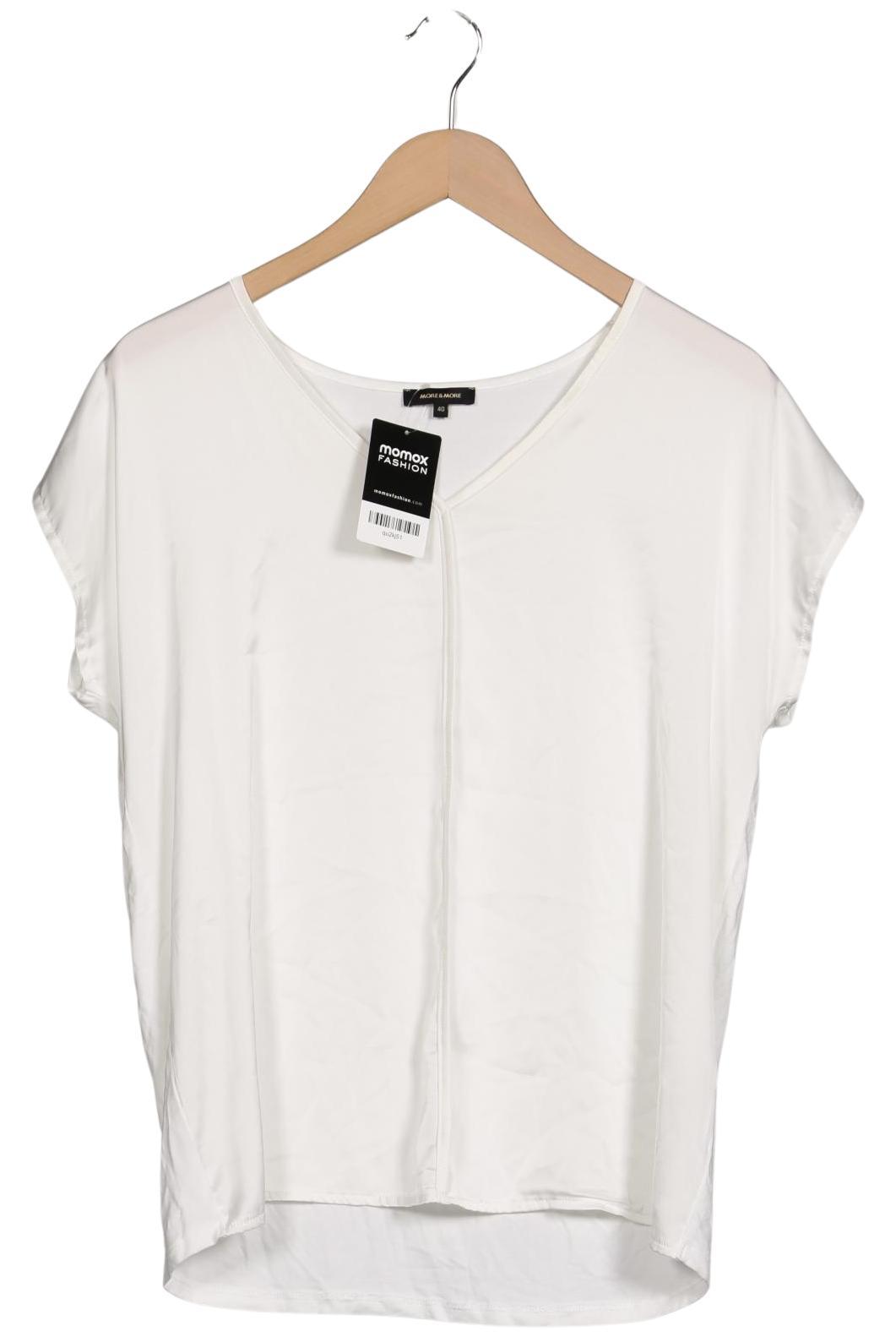 

More & More Damen T-Shirt, weiß, Gr. 40