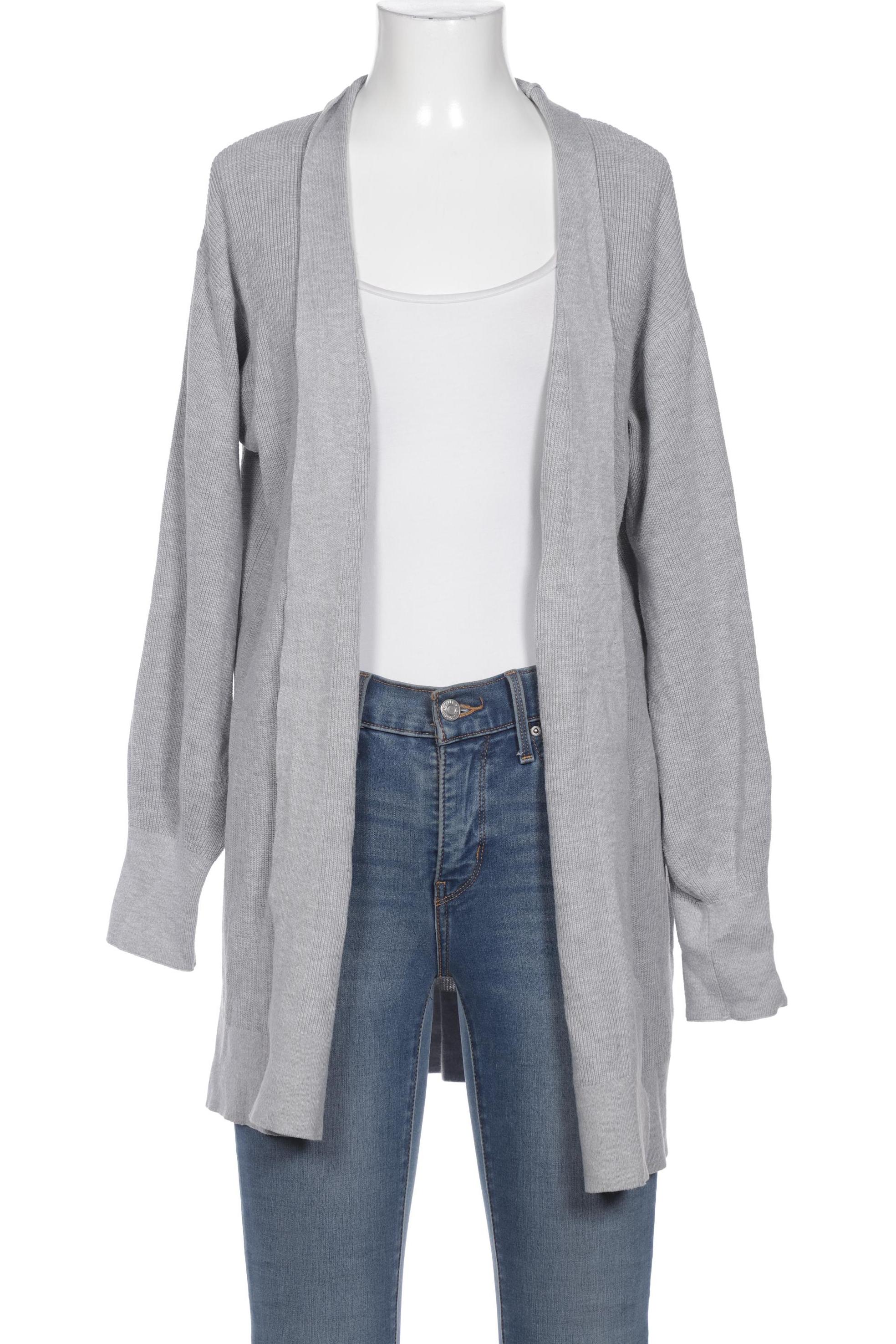 

More & More Damen Strickjacke, grau, Gr. 34