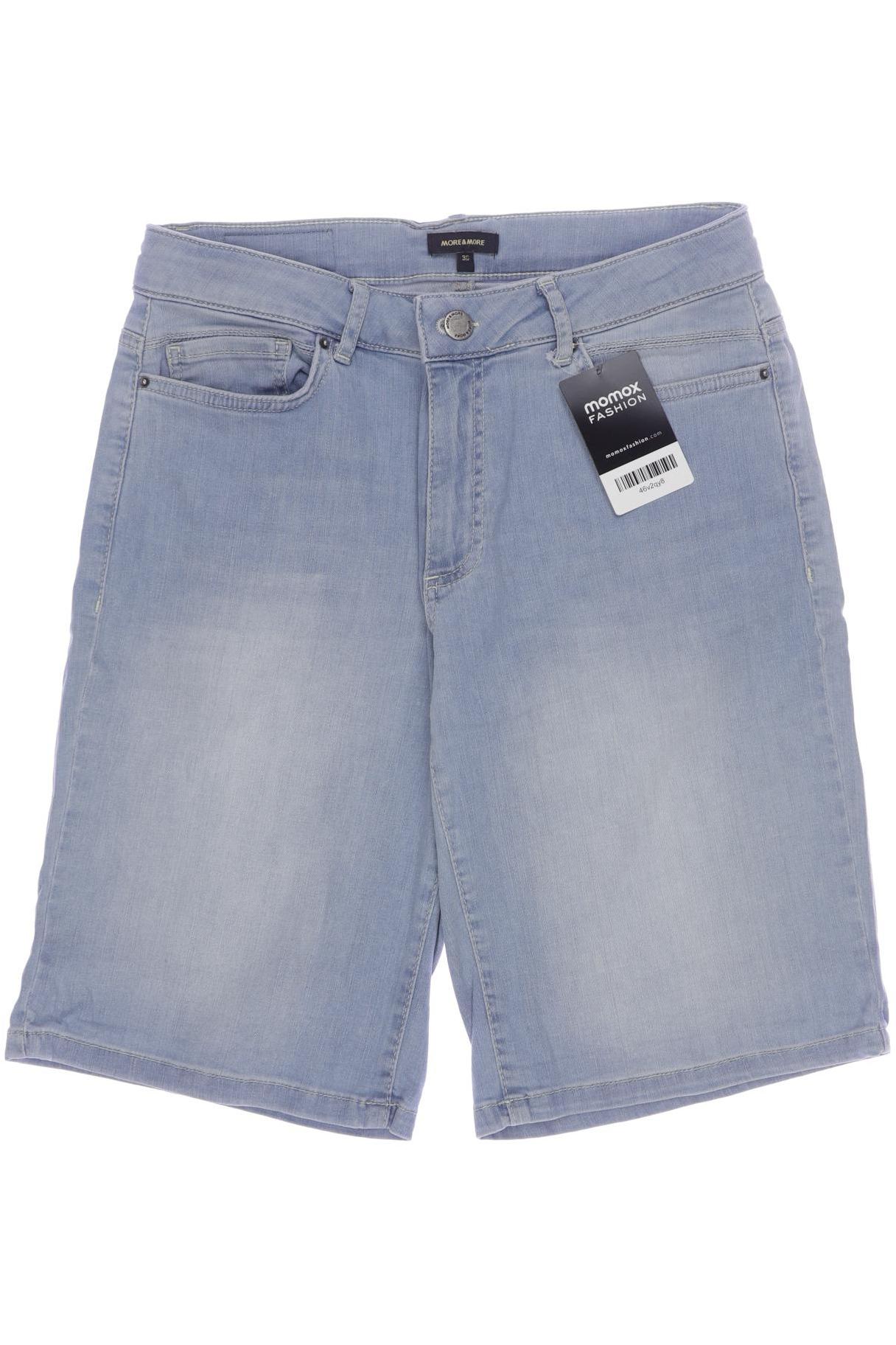 

More & More Damen Shorts, hellblau, Gr. 36