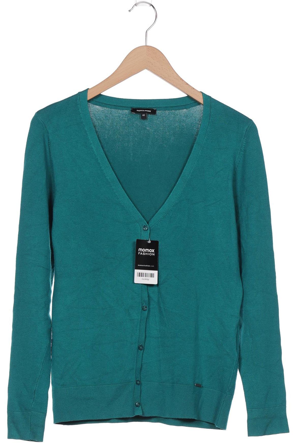 

More & More Damen Strickjacke, grün, Gr. 40