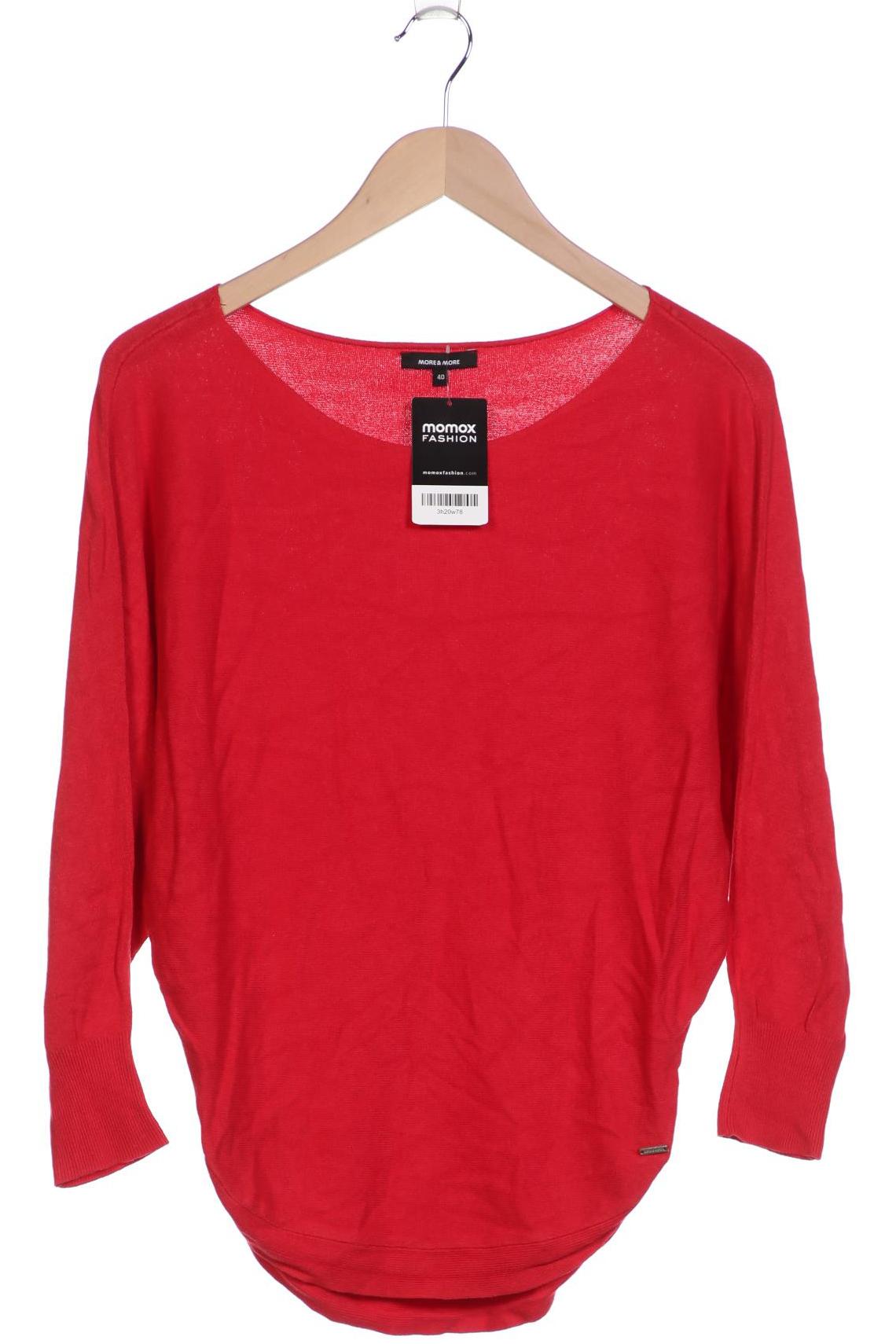 

More & More Damen Pullover, rot, Gr. 40