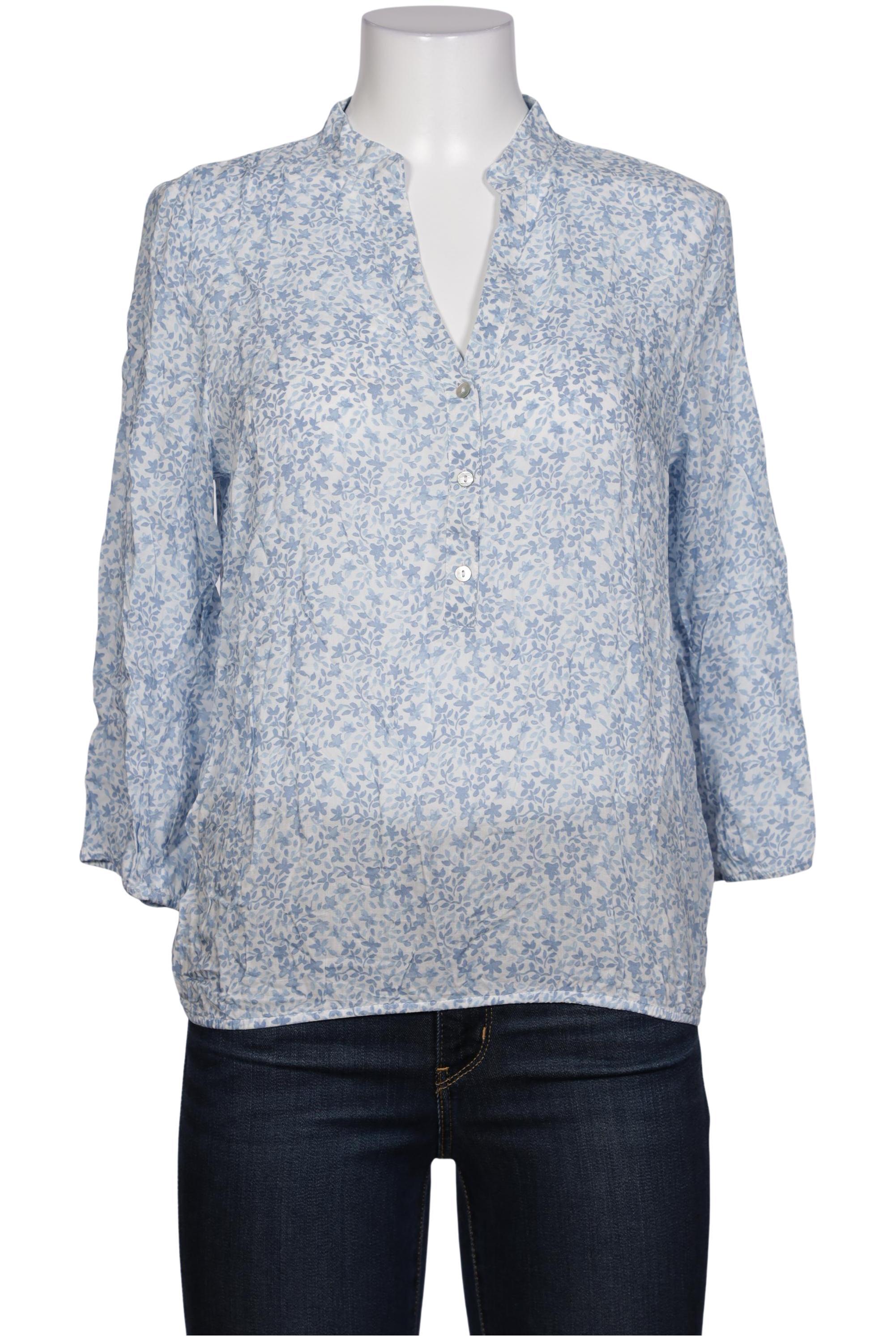 

More & More Damen Bluse, blau, Gr. 38